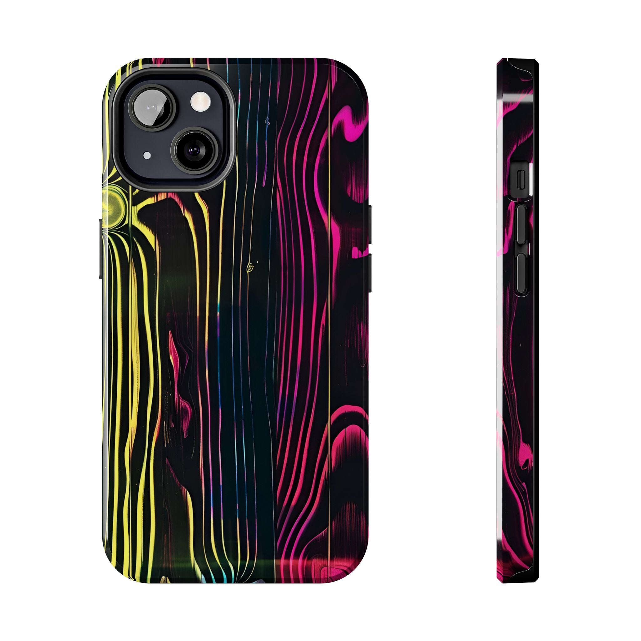 disco-neon-tough-iphone-cases-wood-grain-texture-iphone-case-cover-protective-iphone-shell-unique-iphone-accessories-iphone-1