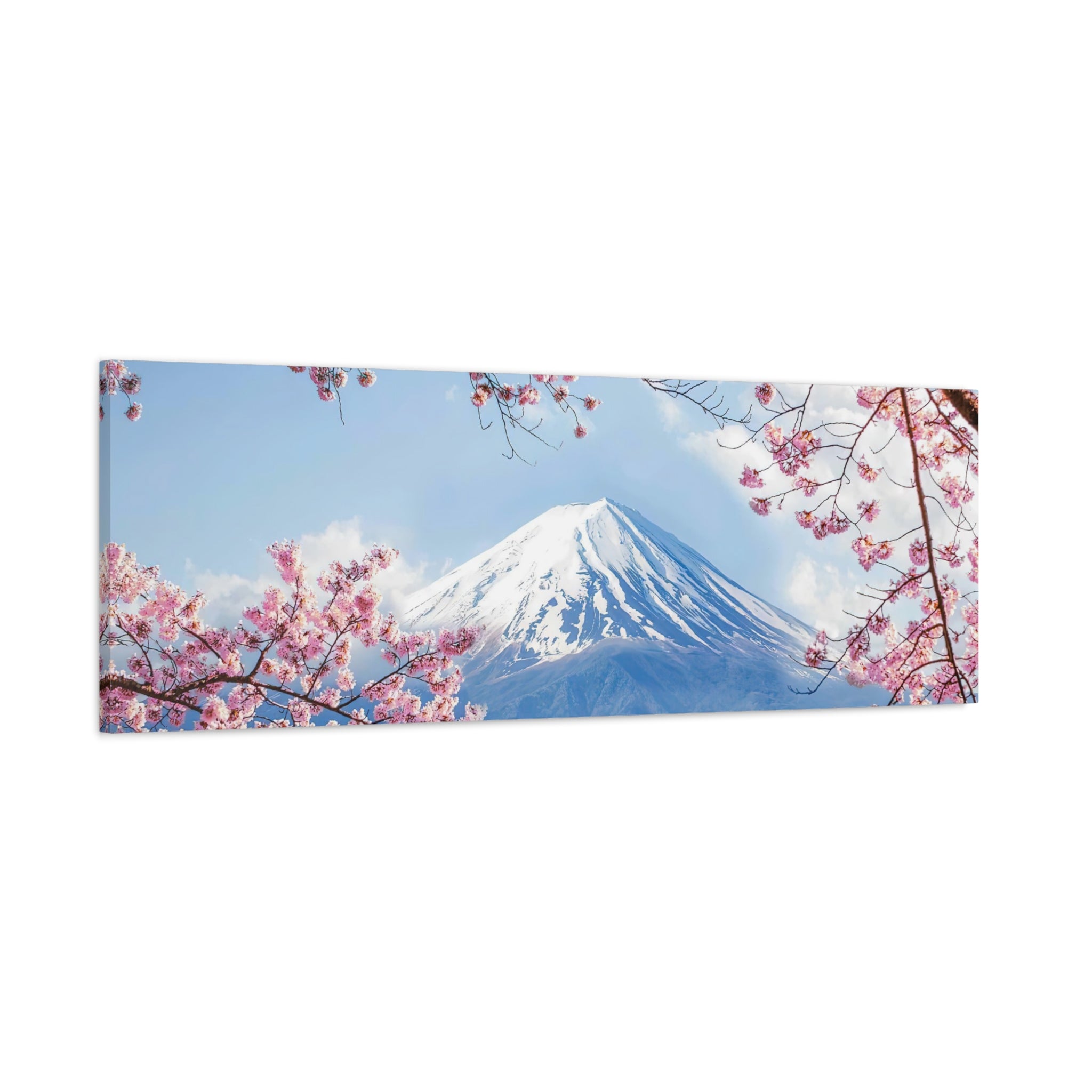 canvas-print-mount-fuji-cherry-blossom-wall-art-scenery-winter-sakura-flower-decor-stretched-matte-japanese-landscape-home-de