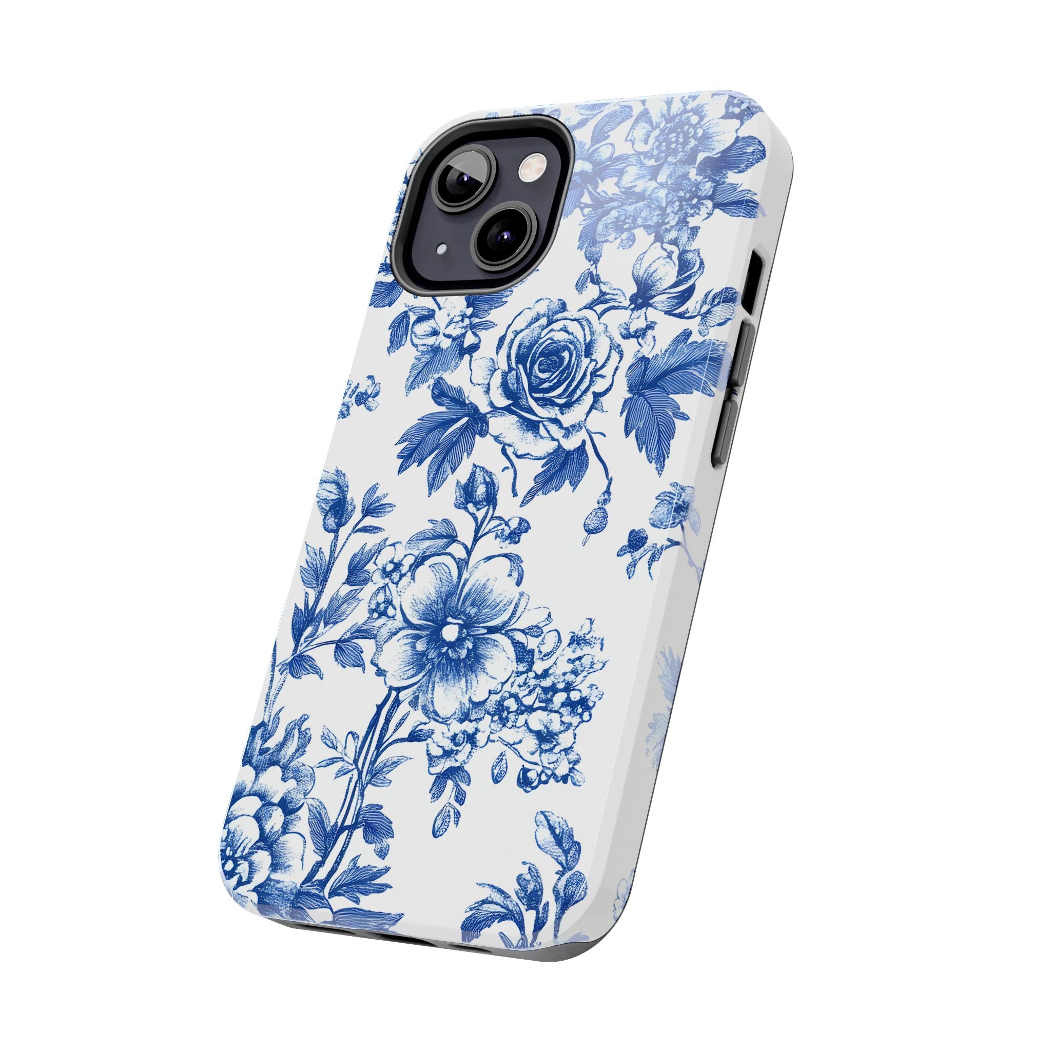french-toile-floral-tough-iphone-case-blue-iphone-cover-protective-iphone-case-hard-shell-iphone-case-vintage-design-phone-ca