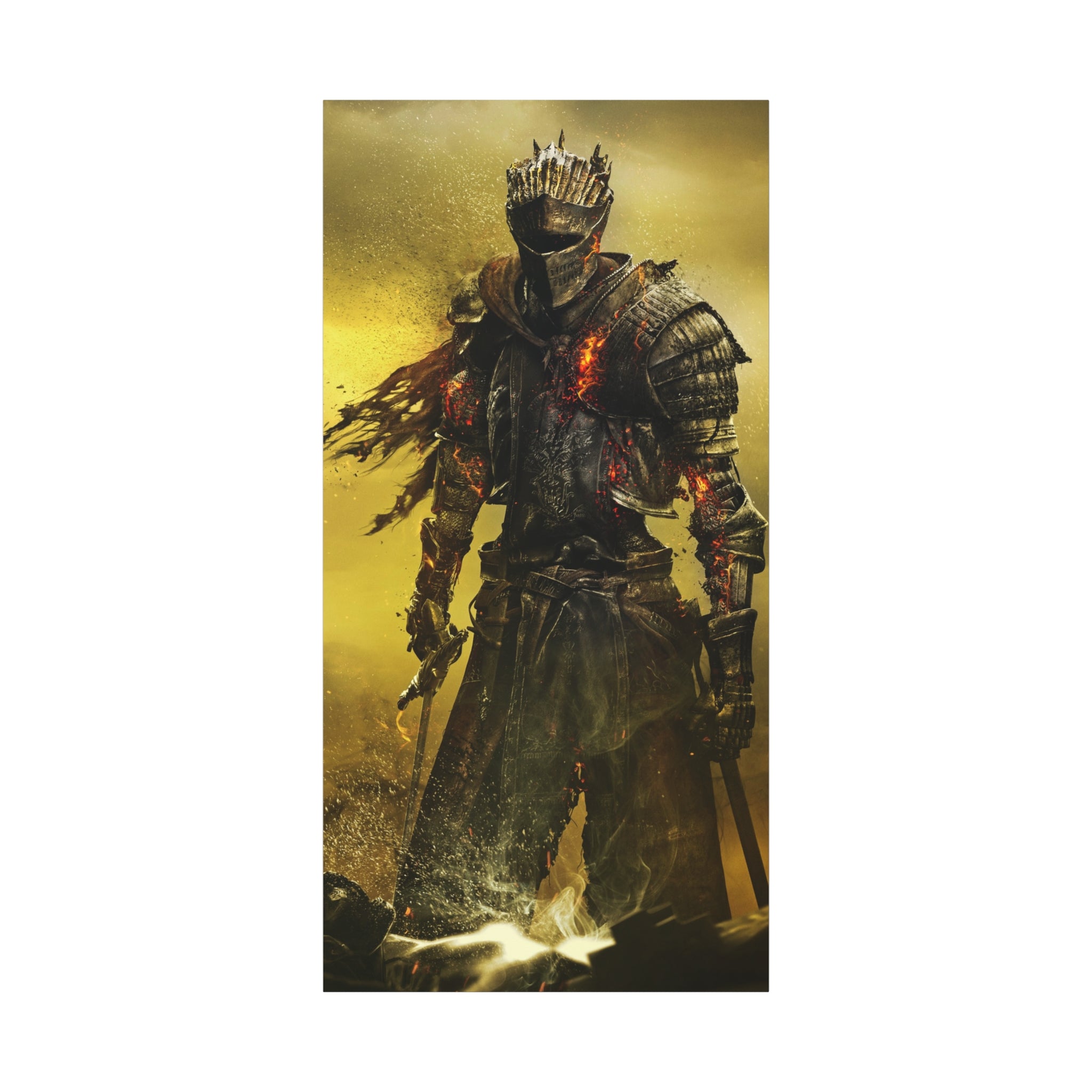 dark-souls-canvas-wall-art-cinder-matte-stretched-canvas-dark-souls-game-art-work-home-decor-canvas-wall-print