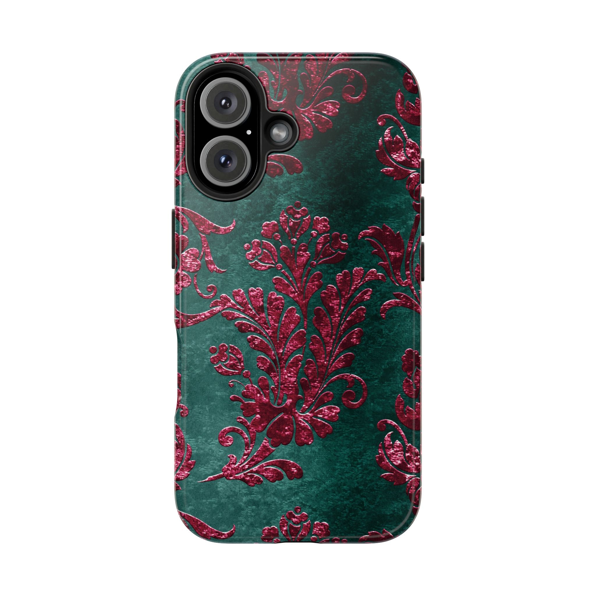 embossed-burgundy-velvet-tough-iphone-case-protective-iphone-cover-heavy-duty-iphone-case-rugged-phone-case-durable-smartphon