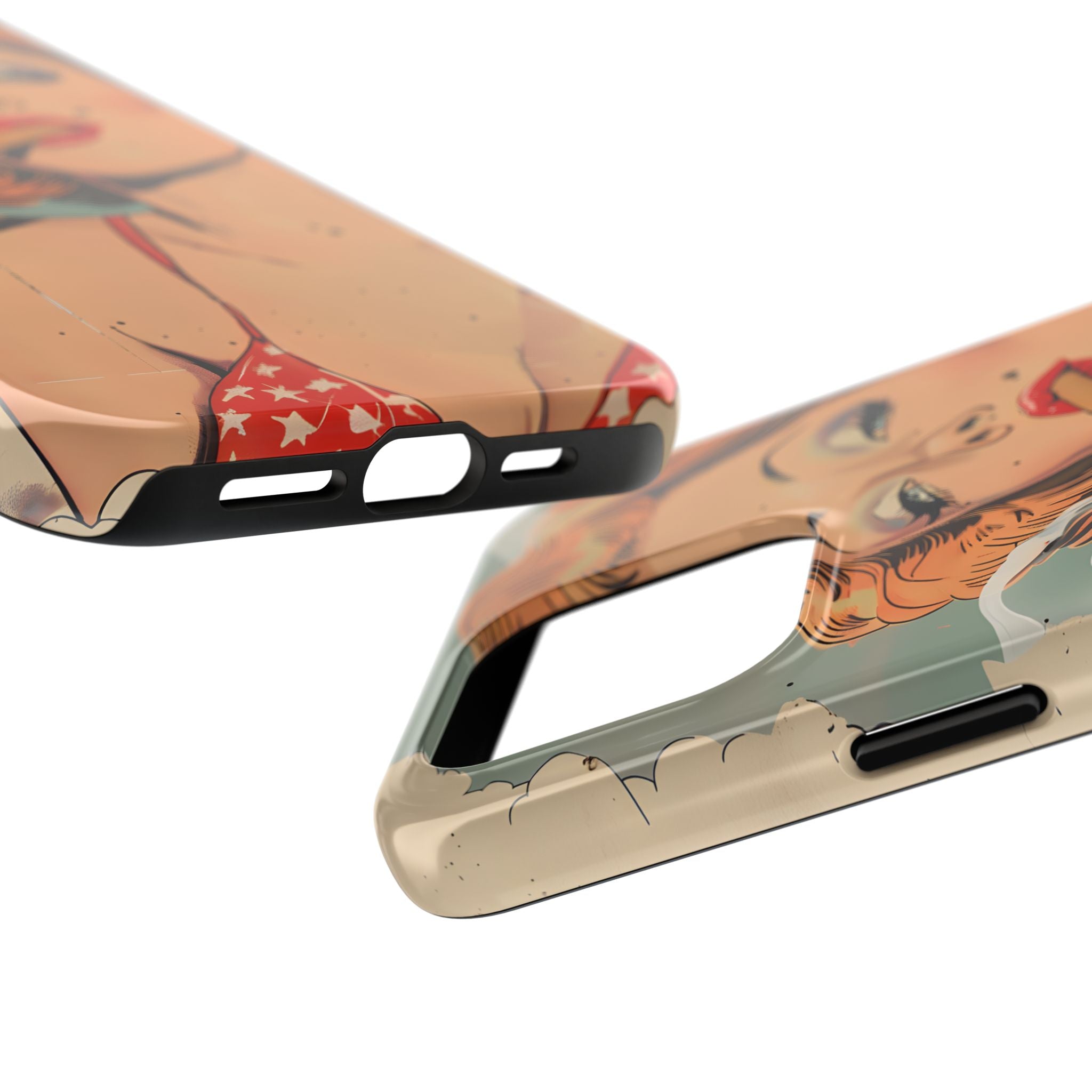 tough-phone-cases-vintage-pin-up-girl-iphone-cover-strong-phone-protector-retro-pinup-design-protective-smartphone-case