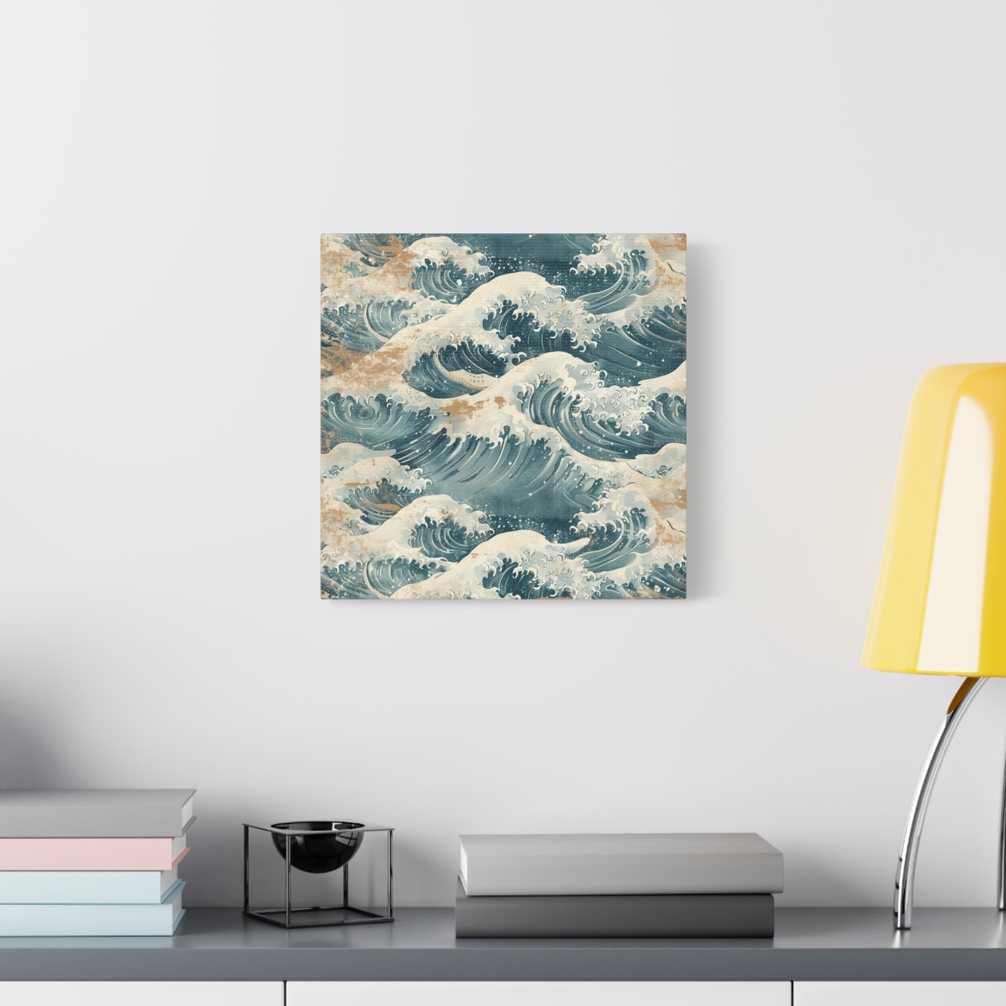 canvas-print-vintage-wave-pattern-japanese-style-colorful-wall-art-home-decor-stretched-matte-canvas-unique-gift-idea-office-