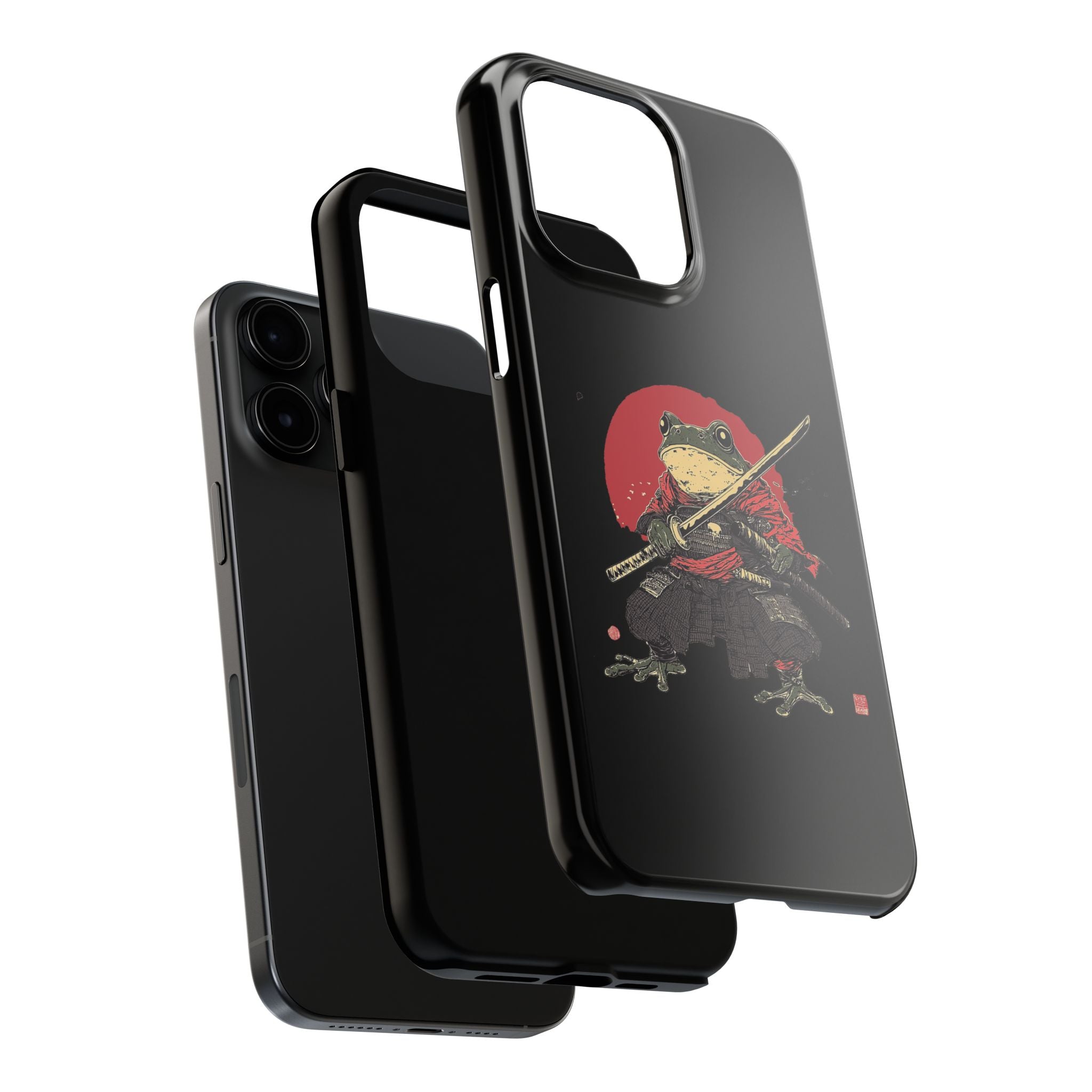 retro-vintage-ninja-frog-iphone-tough-case-red-sun-japanese-samurai-frog-design-ninja-warrior-black-iphone-hard-cover-1
