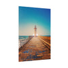 lighthouse-on-rock-poster-print-coastal-wall-art-nautical-decor-beach-house-decoration-seaside-wall-sunset-wall-decor