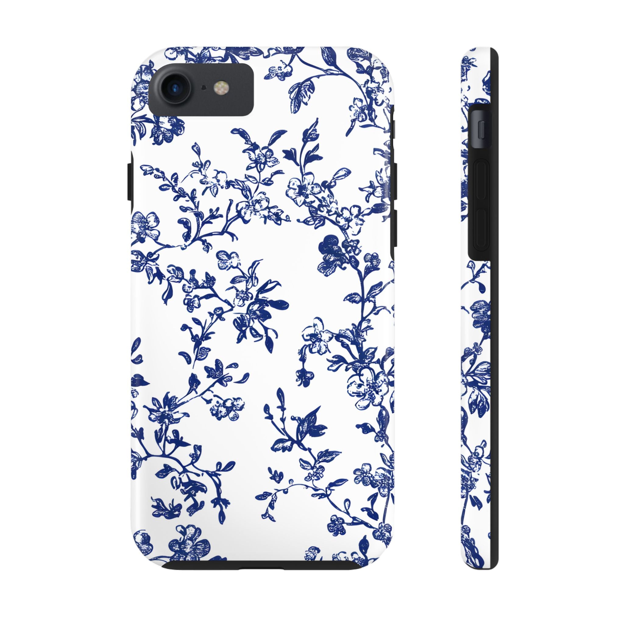 french-toile-floral-tough-iphone-case-blue-iphone-cover-protective-iphone-case-hard-shell-iphone-case-vintage-design-iphone-c