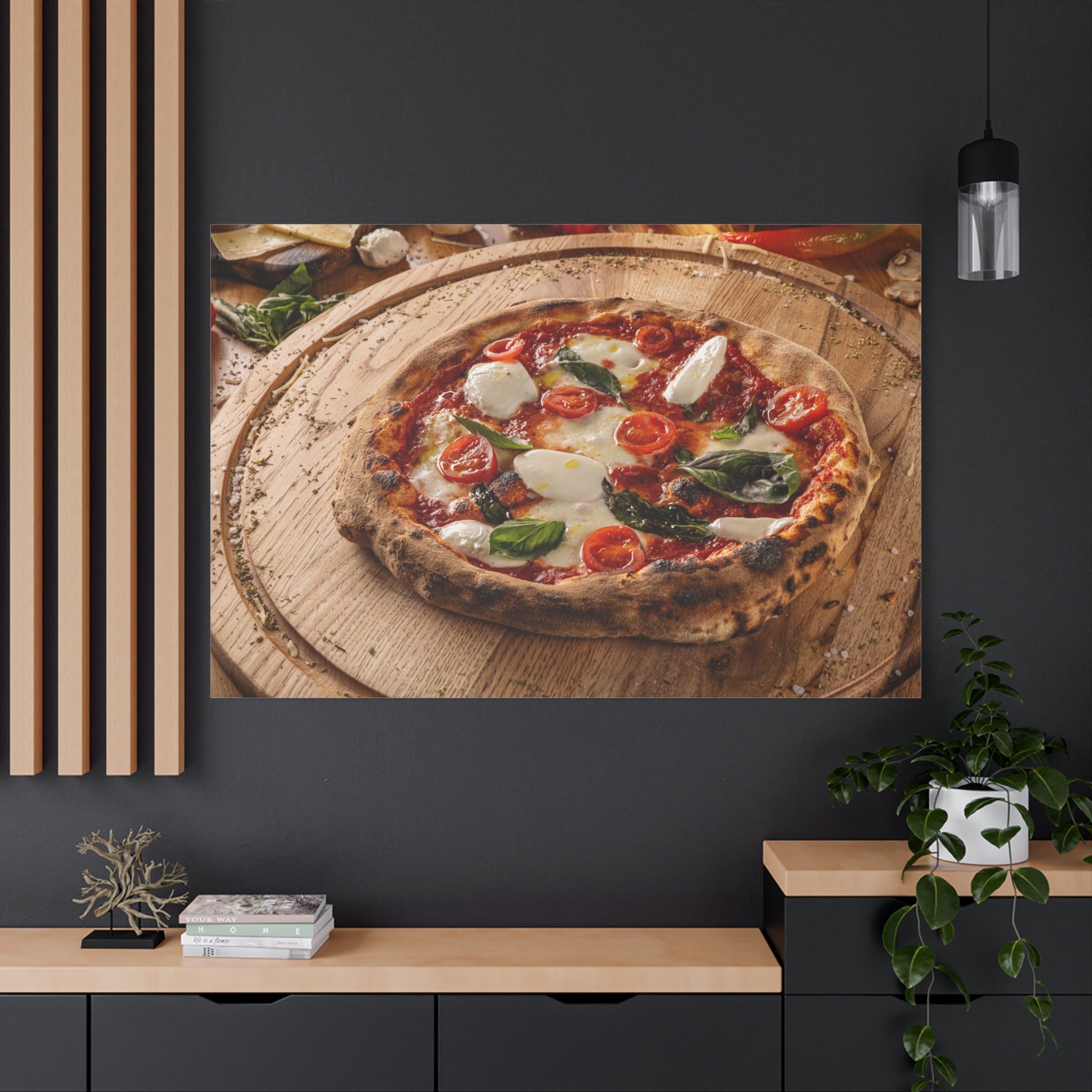 canvas-print-pizza-margherita-kitchen-wall-art-wall-decor-foodie-gift-italian-food-wall-art-restaurant-decor-home-decor-food-