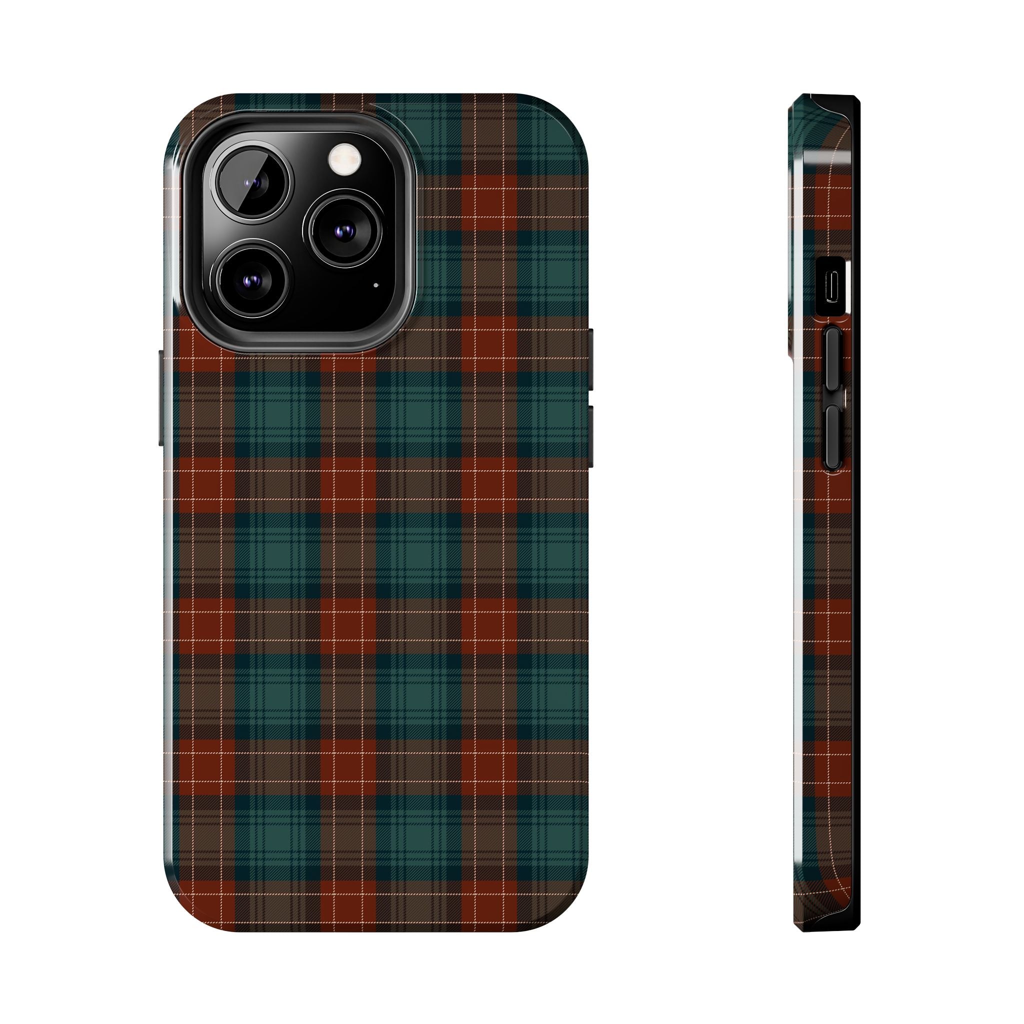 green-and-red-scottish-tartan-plaid-iphone-case-durable-tough-case-iphone-15-16-pro-max-trendy-scottish-tartan-plaid-green-re