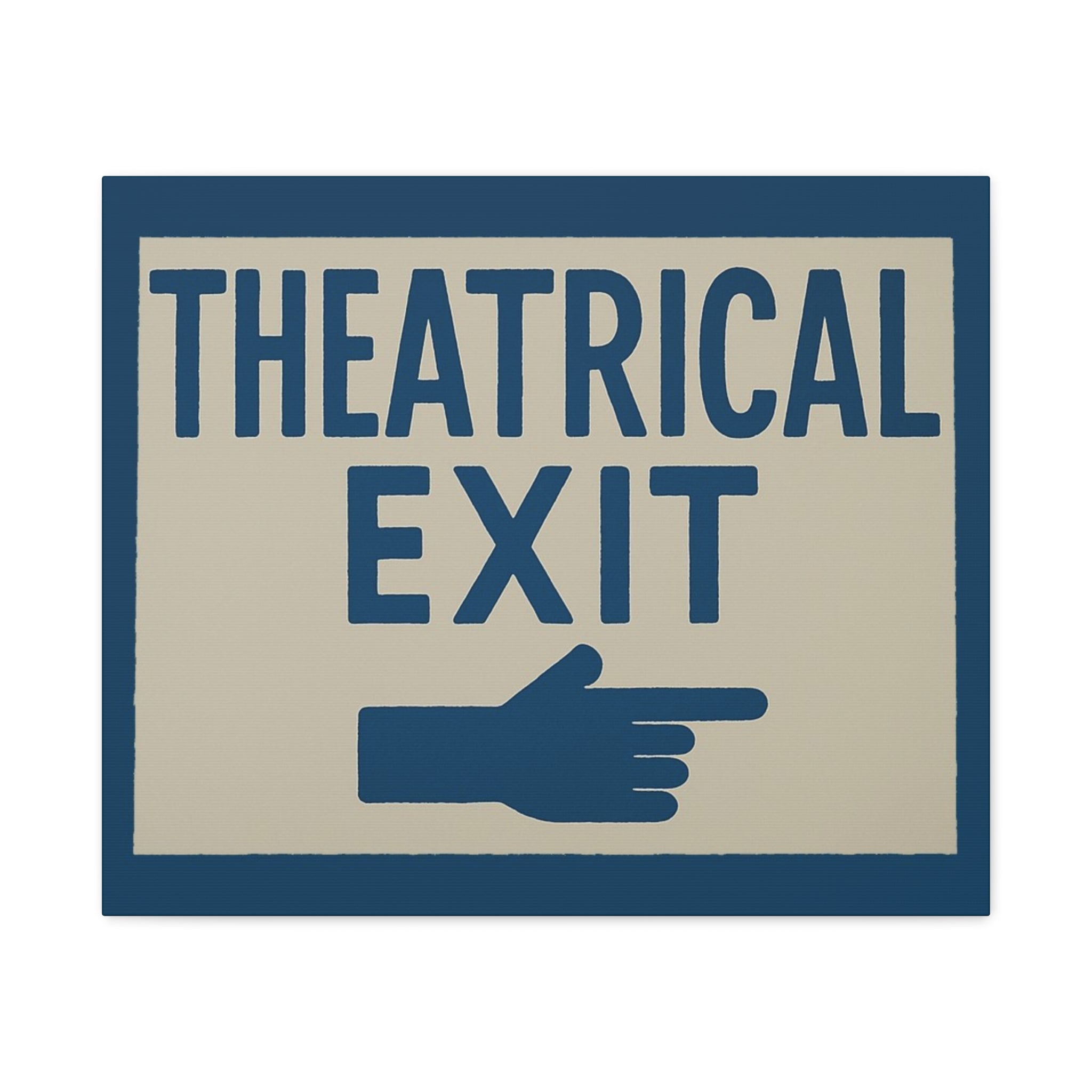 canvas-print-dramatic-exit-funny-wall-art-matte-stretched-1-25-poster-comedy-home-decor-theater-room-decoration-humorous-wall