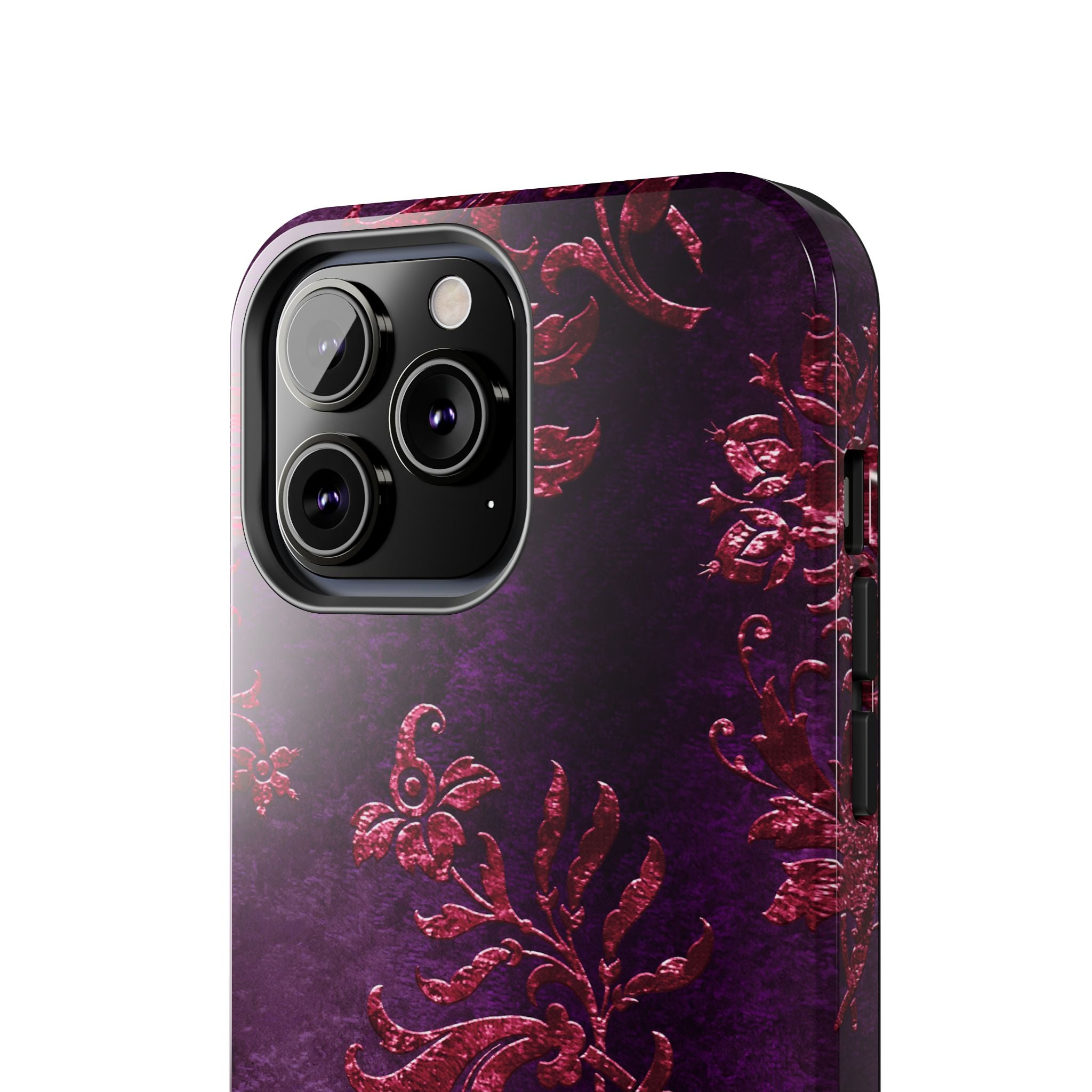 embossed-burgundy-velvet-tough-iphone-case-protective-iphone-cover-heavy-duty-iphone-case-rugged-phone-case-durable-smartphon