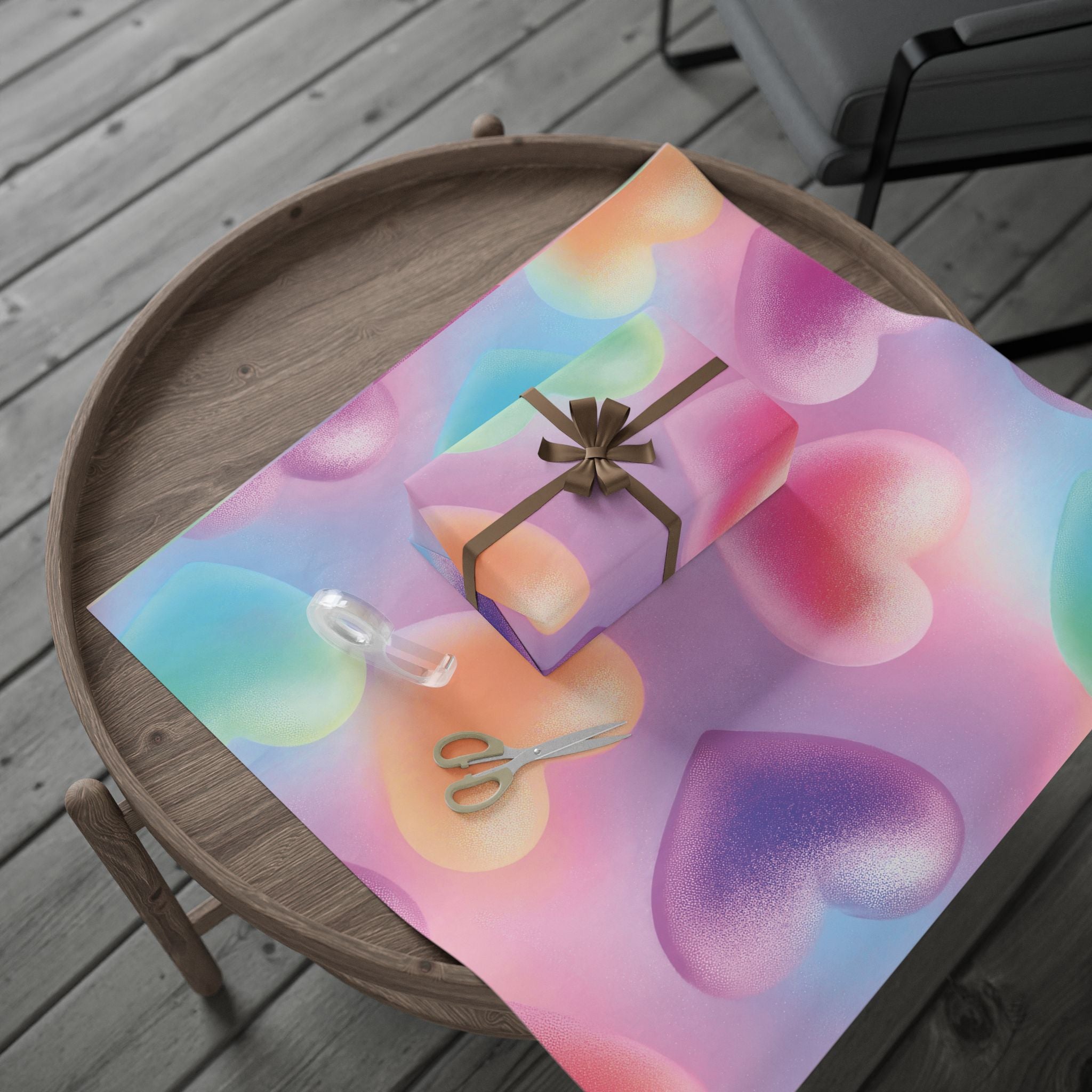 heart-gift-wrapping-papers-pink-glittery-gift-wrap-roll-for-birthdays-weddings-christmas-party-supplies-crafting-diy-projects