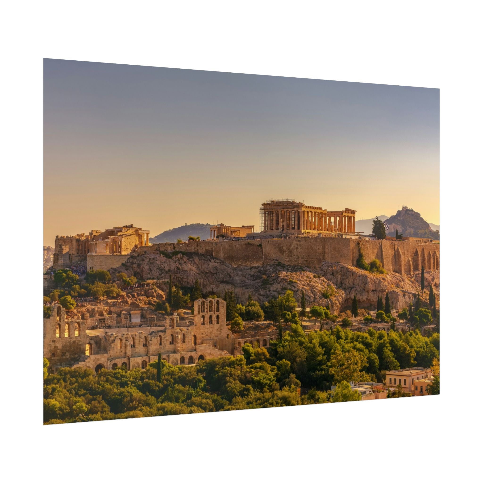 acropolis-panoramic-fine-art-poster-print-greek-wall-art-athens-greece-home-decor-travel-lover-gift-landscape
