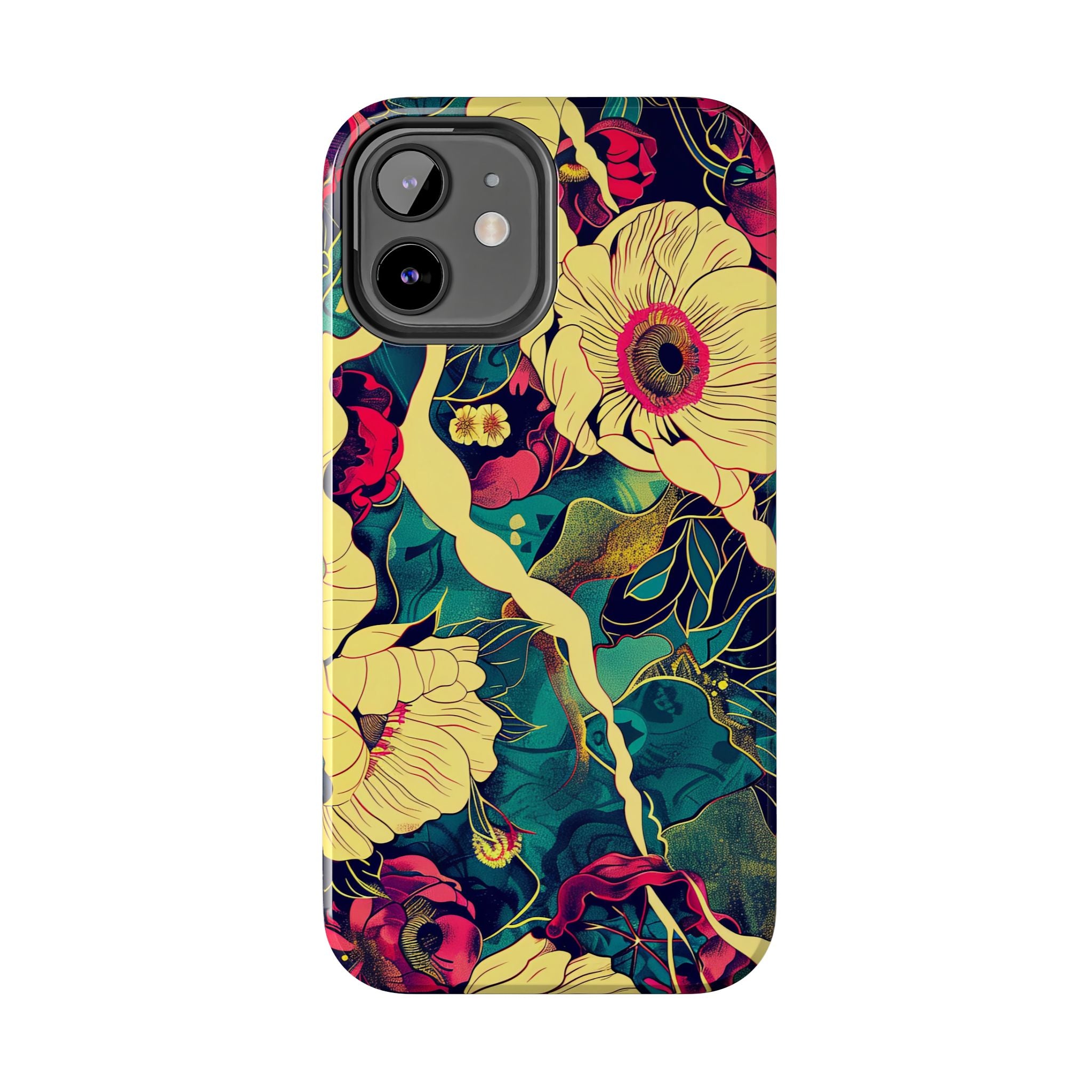 iphone-tough-case-retro-japanese-flowers-floral-phone-cover-vintage-japanese-style-protective-phone-case-asian-floral-design-