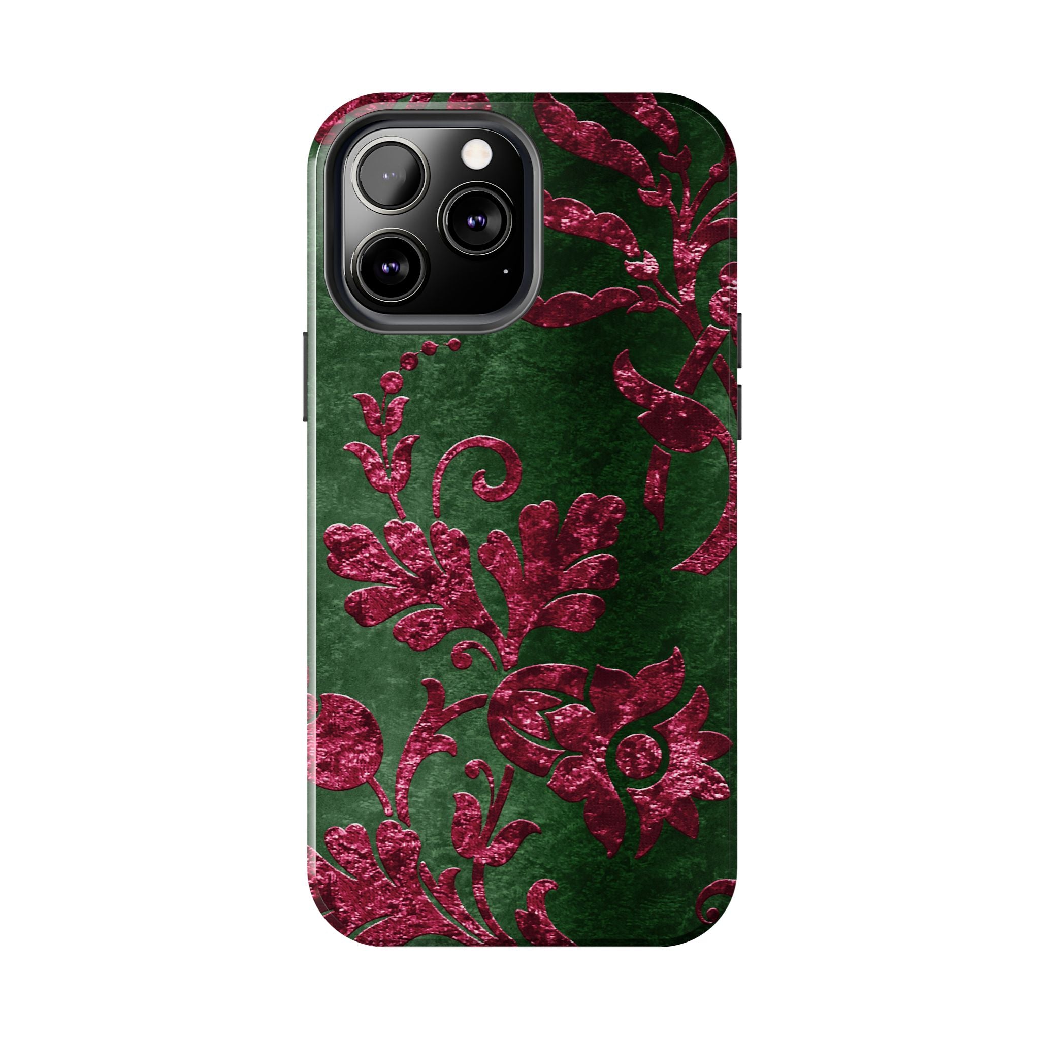 embossed-burgundy-velvet-tough-iphone-case-protective-iphone-cover-heavy-duty-iphone-case-rugged-phone-case-durable-smartphon