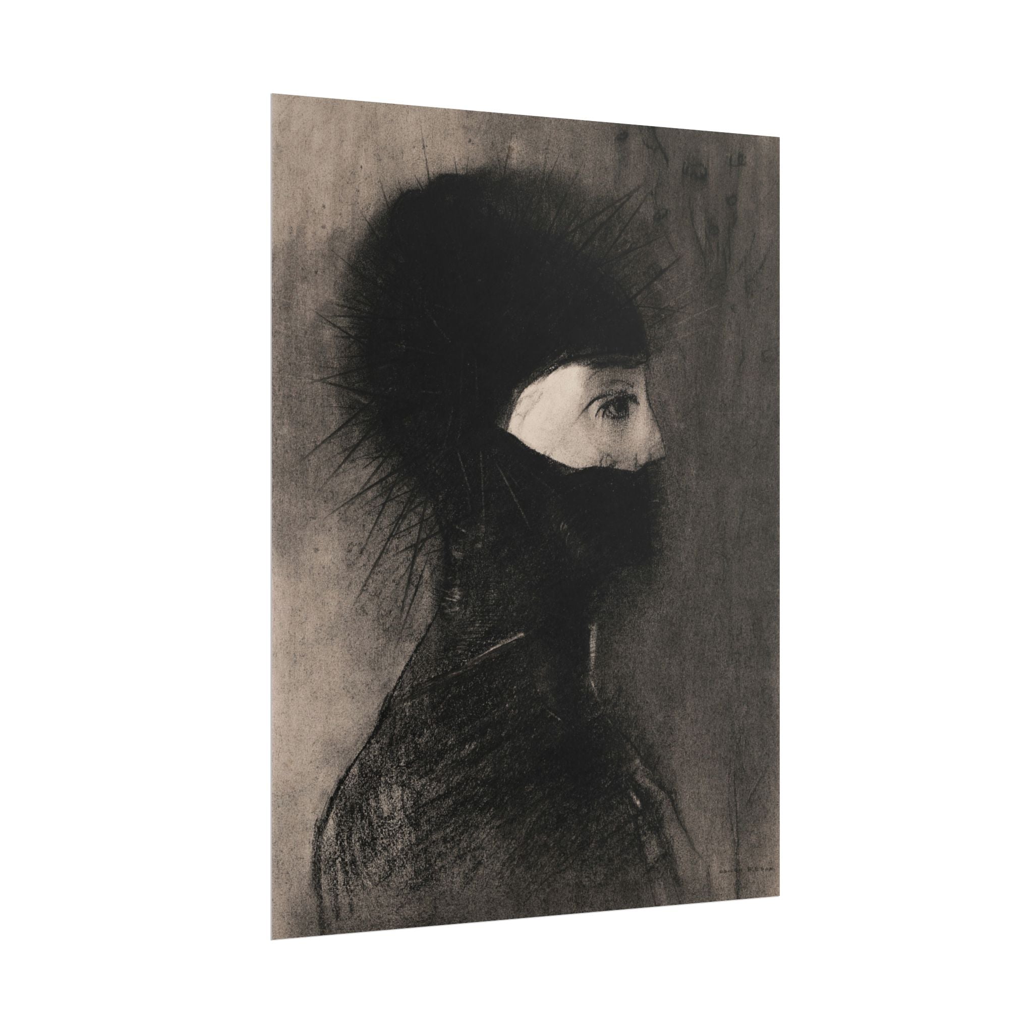 armor-by-odilon-redon-poster-print-vintage-woman-illustration-post-impressionism-art-wall-decor