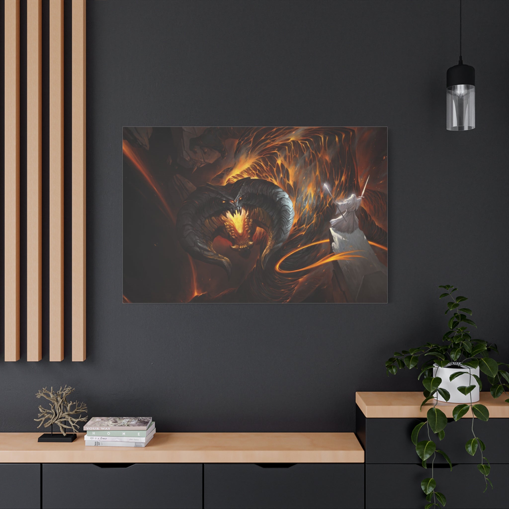 canvas-print-lord-of-the-rings-gandalf-you-shall-not-pass-lotr-wall-art-geek-decor-movie-poster-lotr-wall-decor