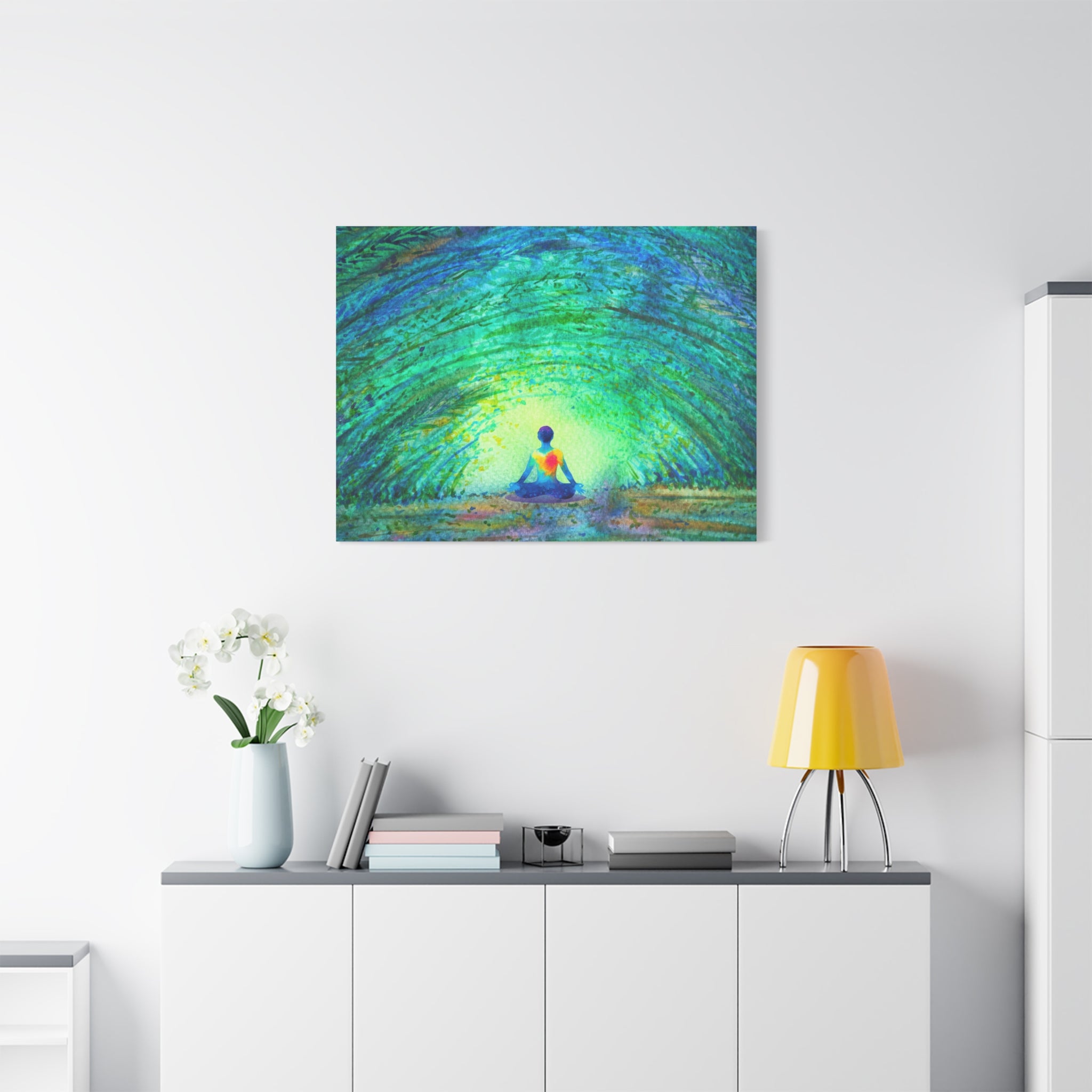 canvas-wall-art-yoga-nature-peace-home-decor-meditation-gift-mindfulness-painting-zen-retreat-print-living-room-decor