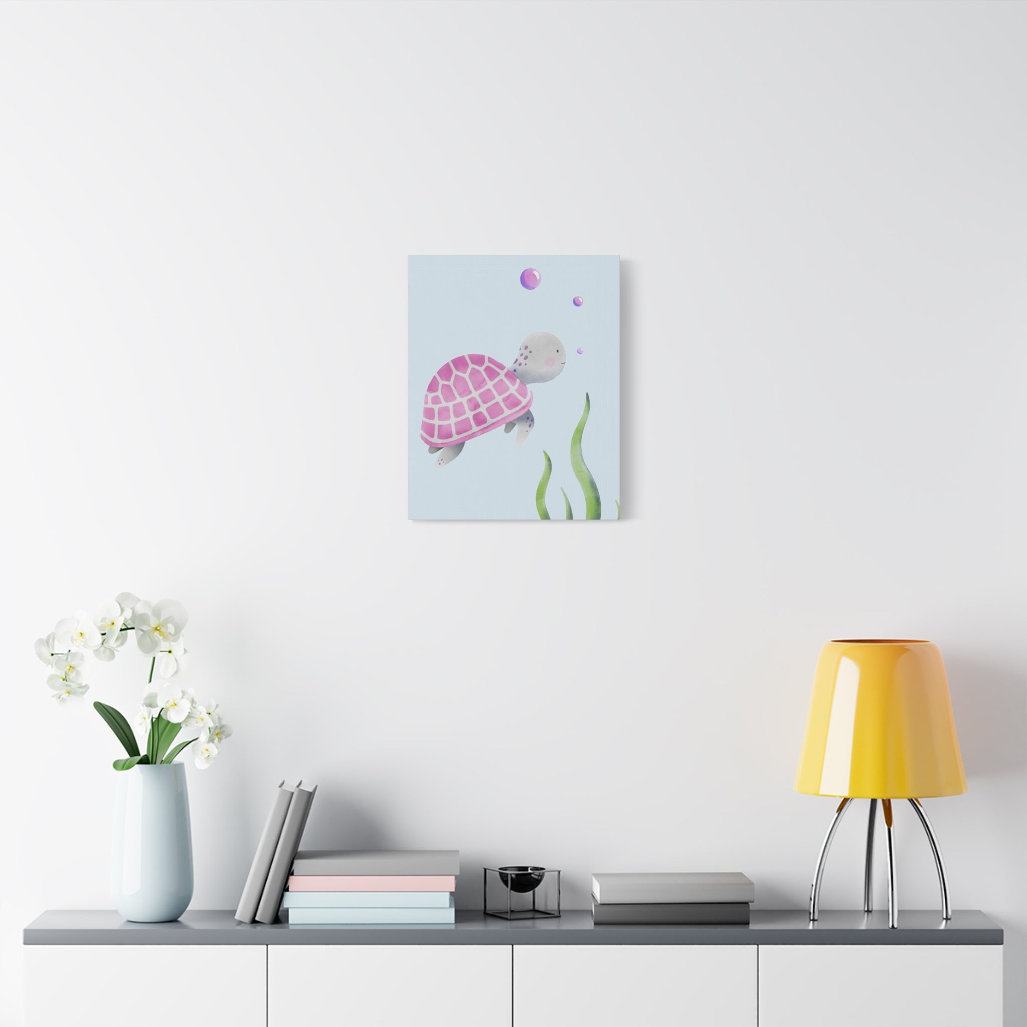 canvas-wall-art-cute-sea-turtle-nursery-decor-baby-sea-turtle-print-nursery-art-cute-sea-turtle-decoration-baby-nursery-cute-