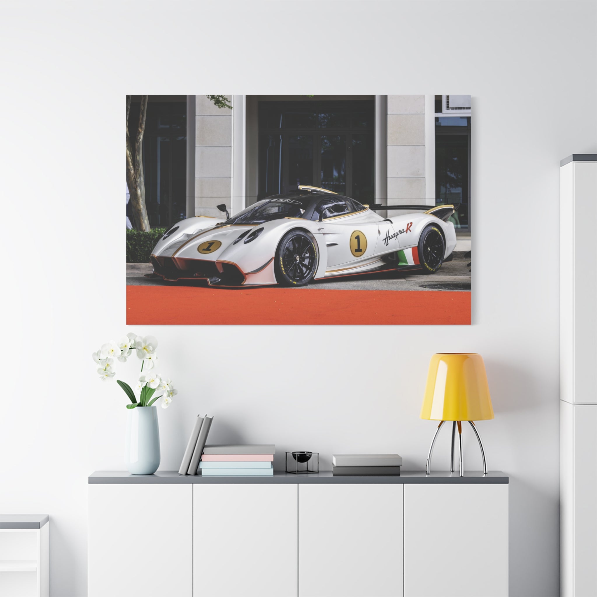 canvas-print-pagani-huayra-r-supercar-wall-art-matte-stretched-canvas-hypercar-decor-living-room-wall-decor