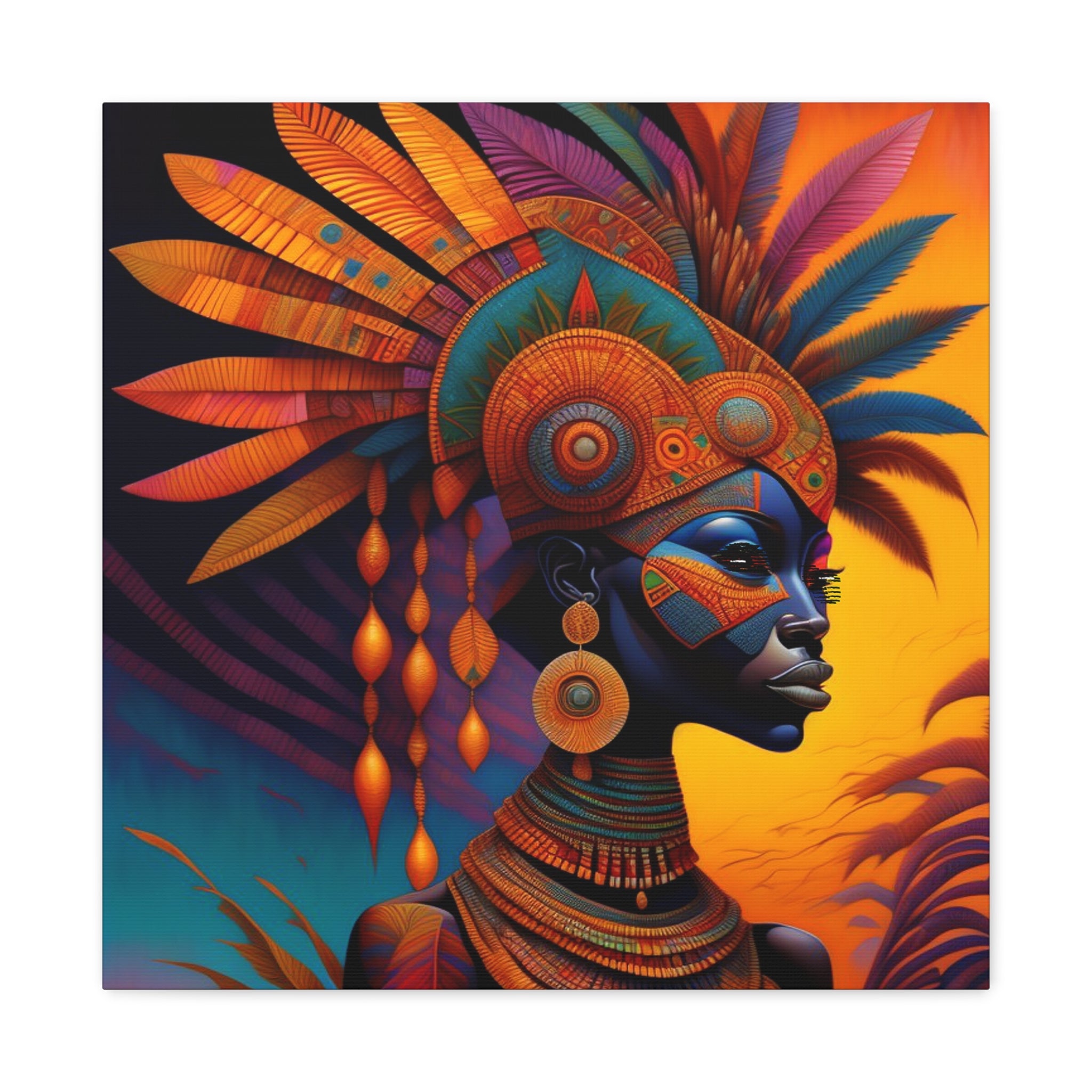 canvas-wall-art-traditional-african-woman-african-portrait-afrocentric-home-decor-tribal-art-african-american-art-ethnic-wall