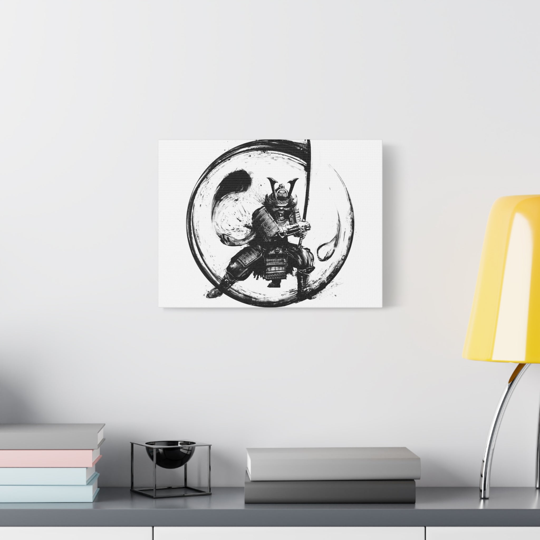 canvas-wall-art-japanese-samurai-ying-yang-katana-oni-mask-black-and-white-home-decor-zen-wall-hanging-asian-art-samurai-swor