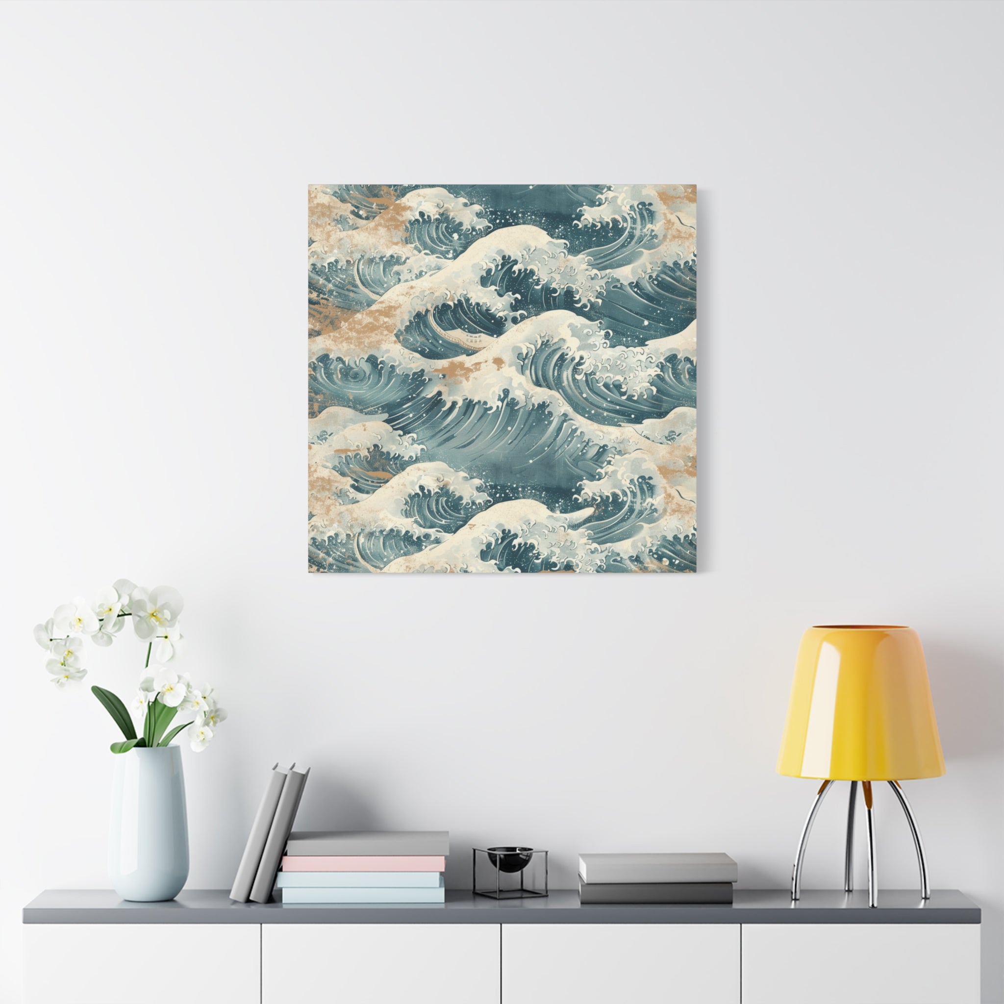 canvas-print-vintage-wave-pattern-japanese-style-colorful-wall-art-home-decor-stretched-matte-canvas-unique-gift-idea-office-