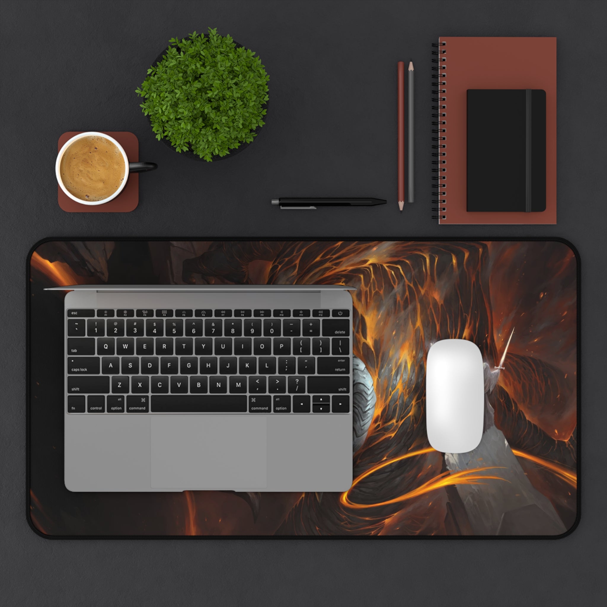 lotr-mouse-pad-lord-of-the-rings-desk-mat-gandalf-vs-balrog-desk-pad-lotr-mouse-pad-lotr-fantasy-desk-decor
