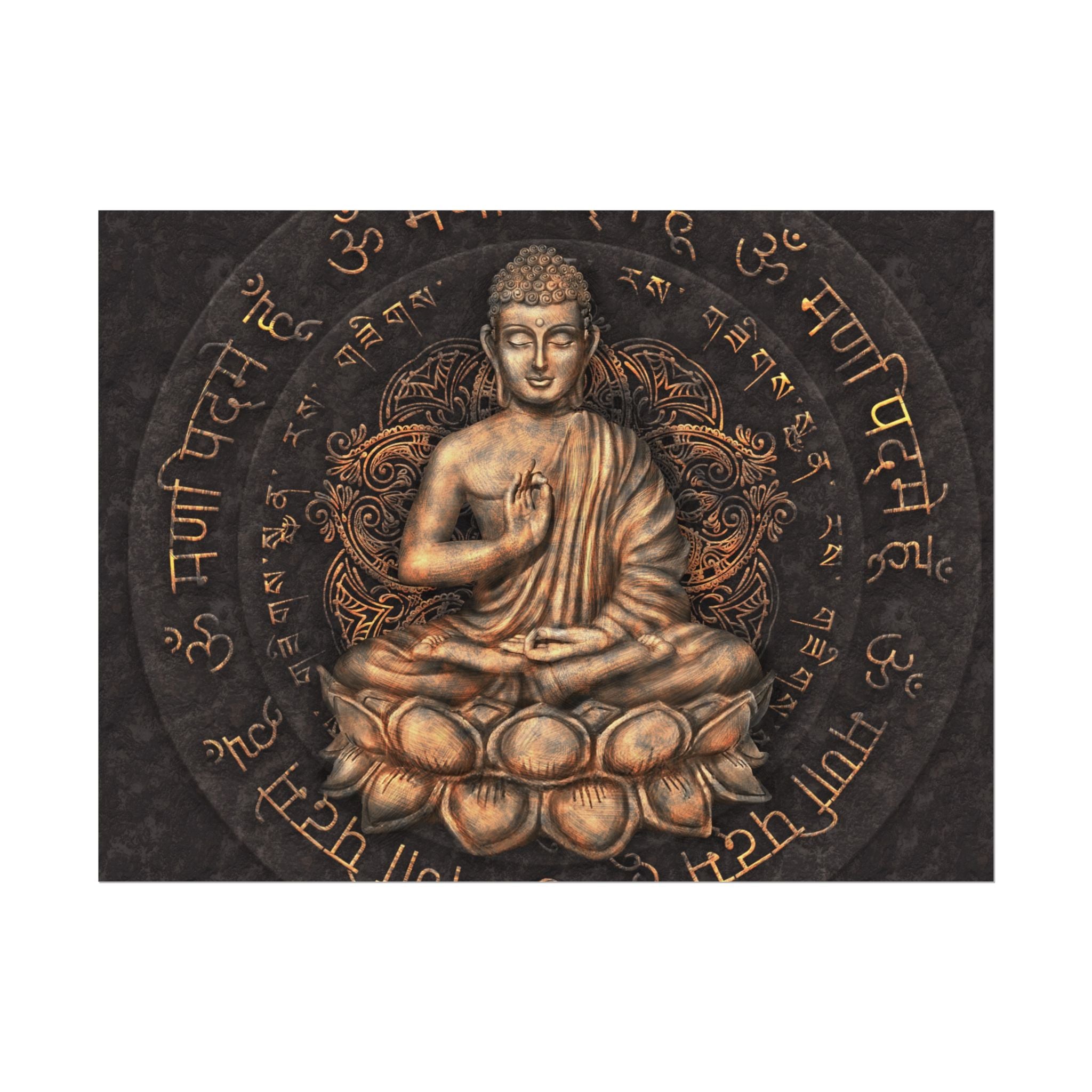 bronz-buddha-poster-print-wall-art-decor-zen-meditation-poster-serene-home-decor-spiritual-art-print-mindfulness-artwork