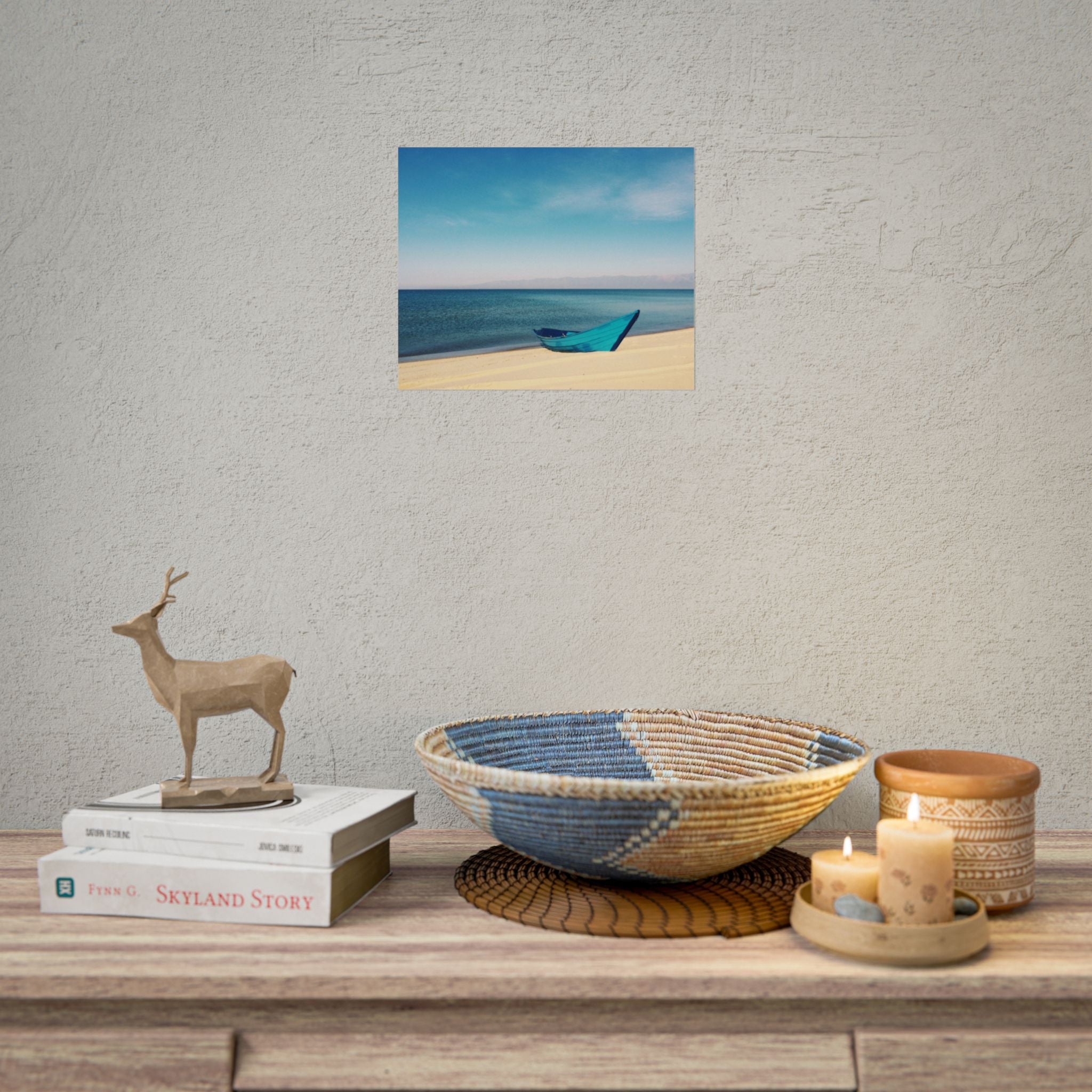 ocean-minimalist-poster-print-beach-wall-art-coastal-photography-blue-ocean-print-sand-landscape-home-office-decoration