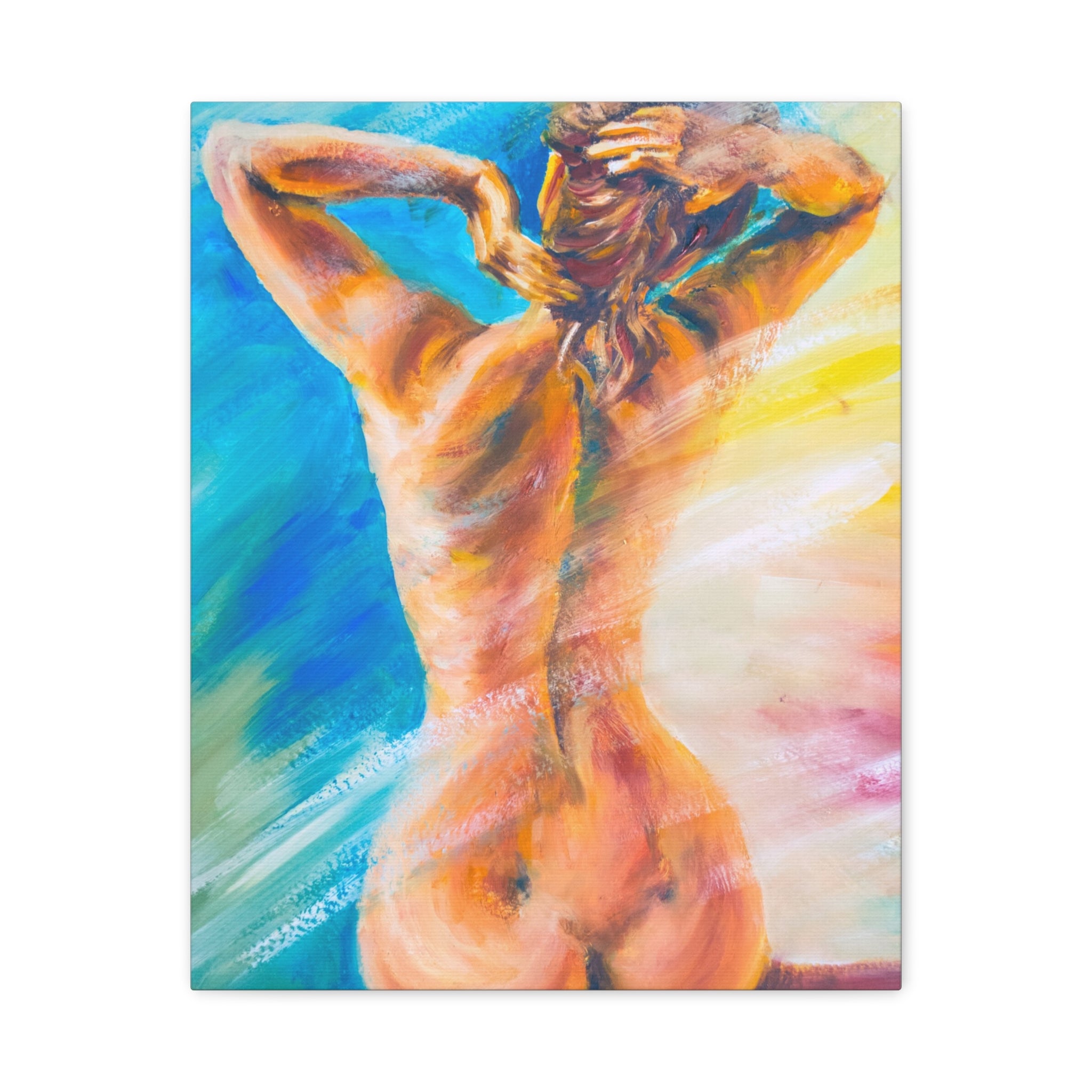 canvas-print-violin-naked-woman-body-oil-effect-wall-decor-matte-stretched-art-musician-gift-bedroom-decoration-living-room-a