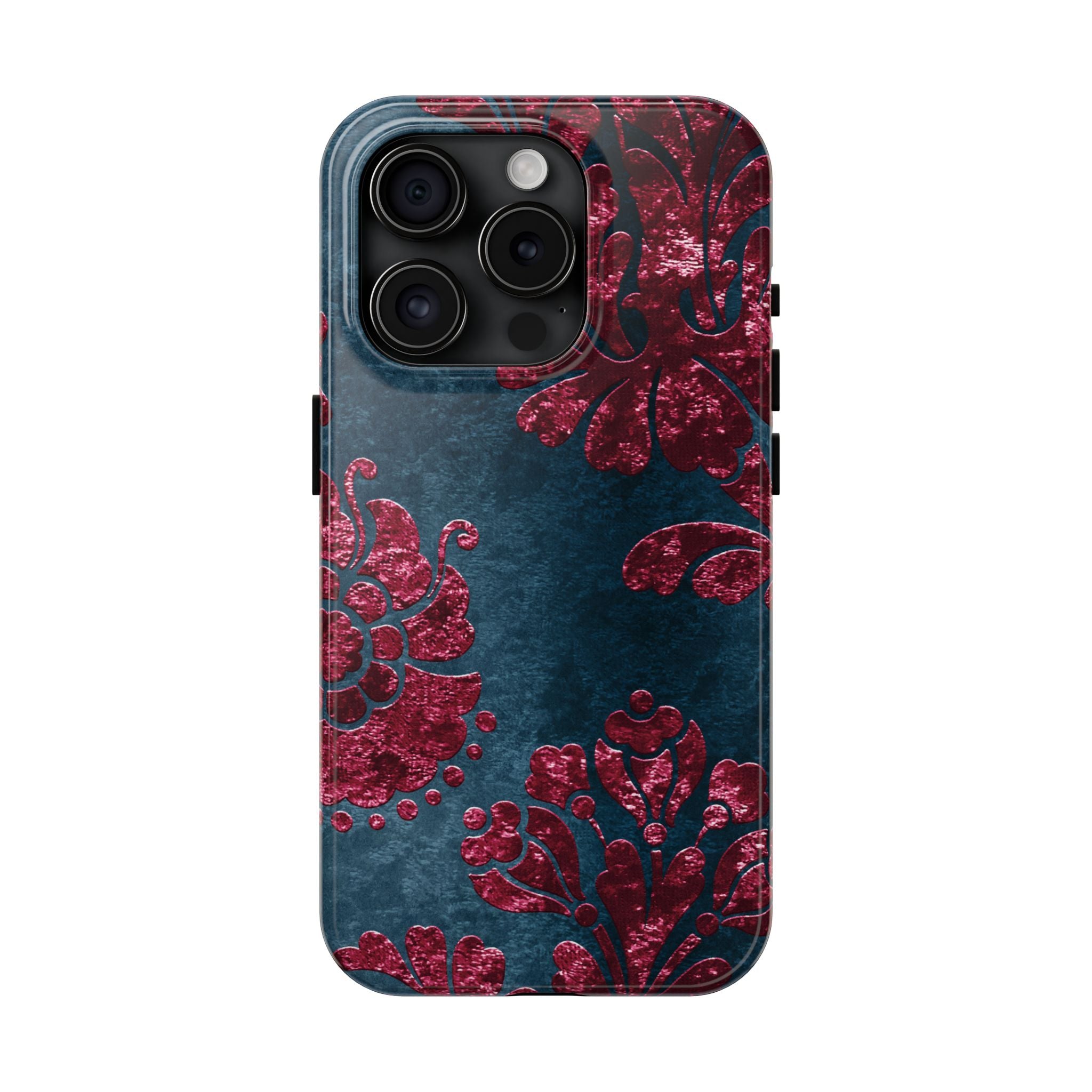 embossed-burgundy-velvet-tough-iphone-case-protective-iphone-cover-heavy-duty-iphone-case-rugged-phone-case-durable-smartphon