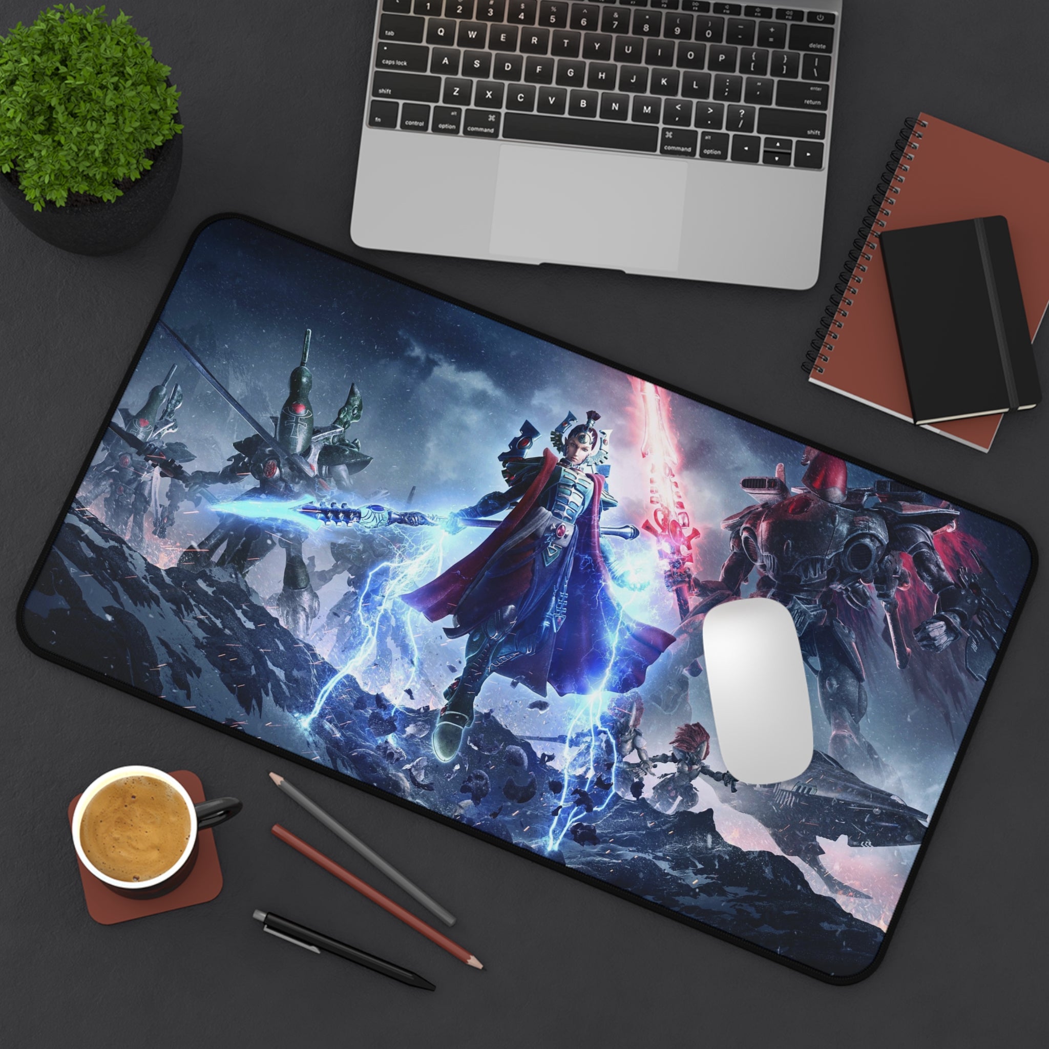 warhammer-40k-dawn-of-war-blue-gaming-mouse-pad-space-marine-xl-desk-mat-extended-desk-pad-for-wargaming-gamer