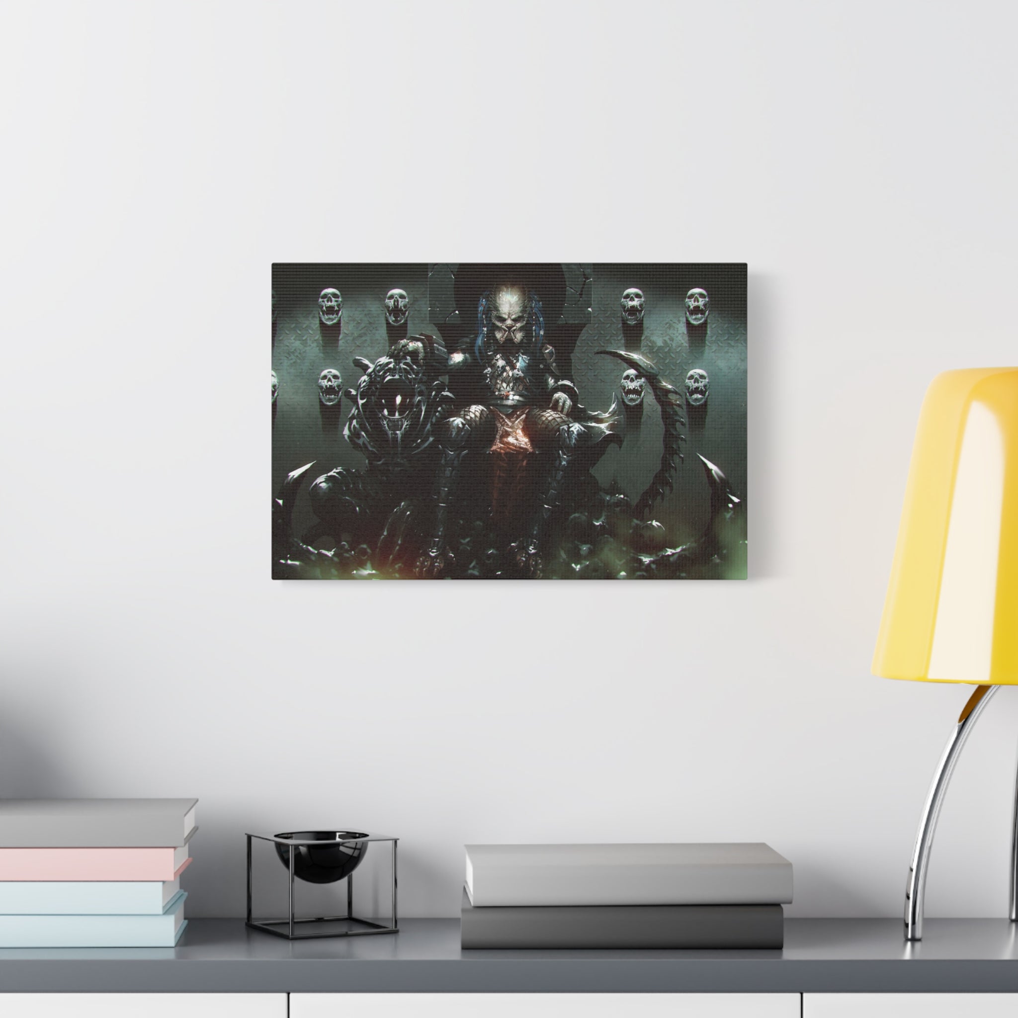 canvas-art-predator-alien-art-xenomorph-matte-canvas-print-stretched-wall-art-1-25-poster-sci-fi-home-decor-2