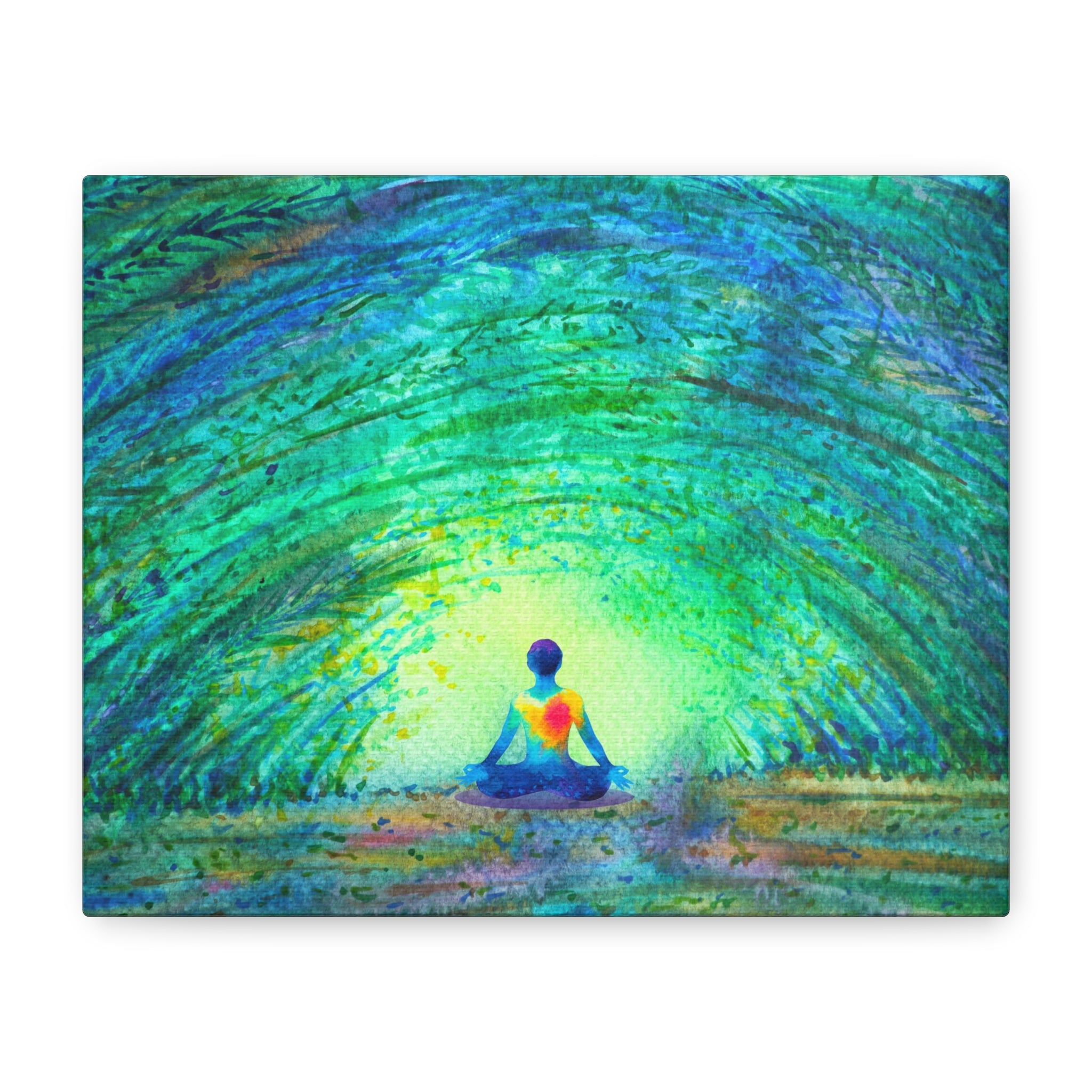 canvas-wall-art-yoga-nature-peace-home-decor-meditation-gift-mindfulness-painting-zen-retreat-print-living-room-decor