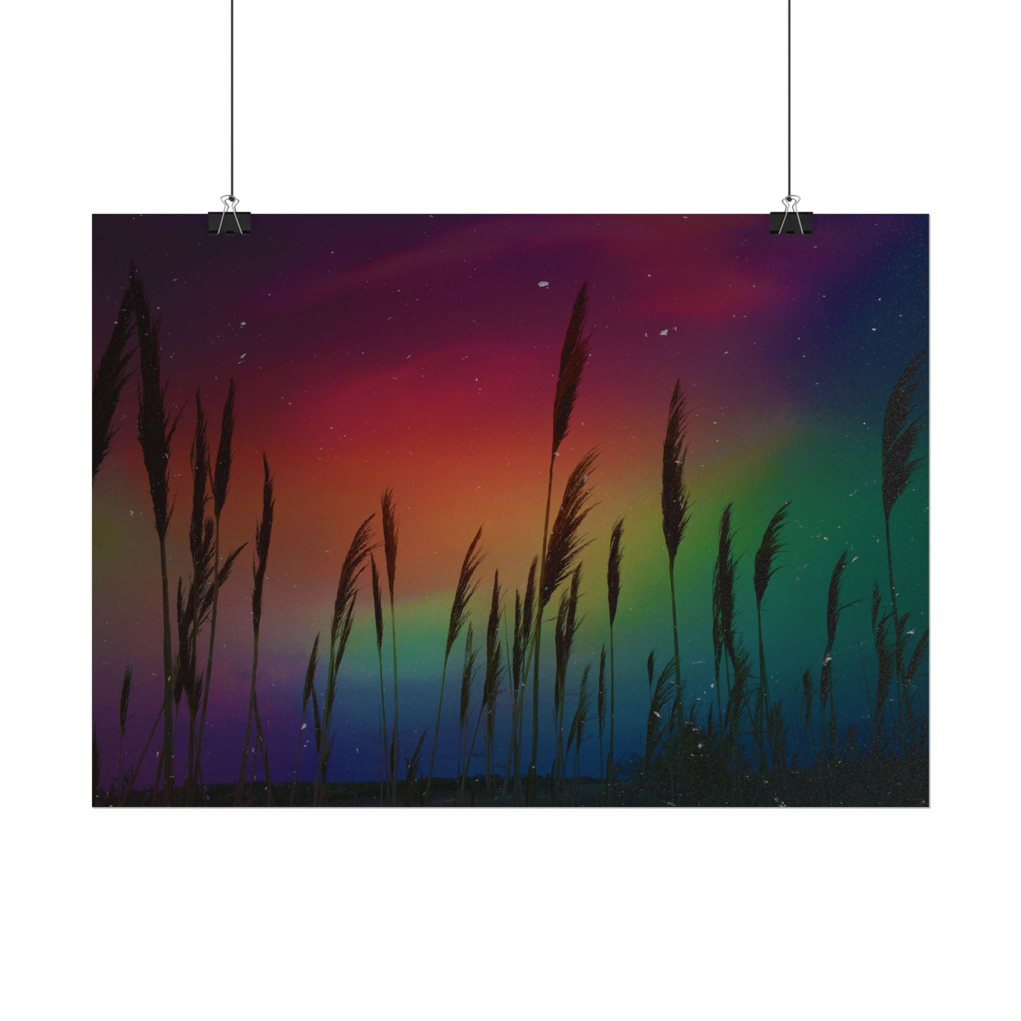 aurora-borealis-poster-wall-art-scenery-northern-lights-poster-print-home-wall-decor-starry-night-picture-housewarming-gifts-