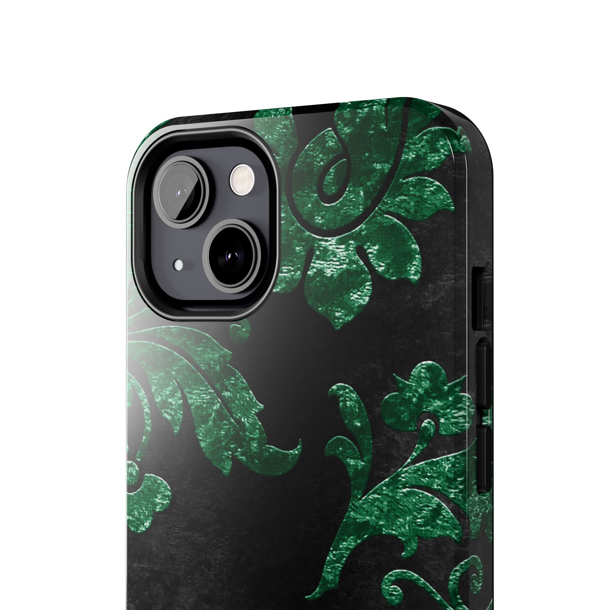 embossed-emerald-velvet-tough-iphone-case-protective-iphone-cover-heavy-duty-iphone-case-rugged-phone-case-durable-smartphone