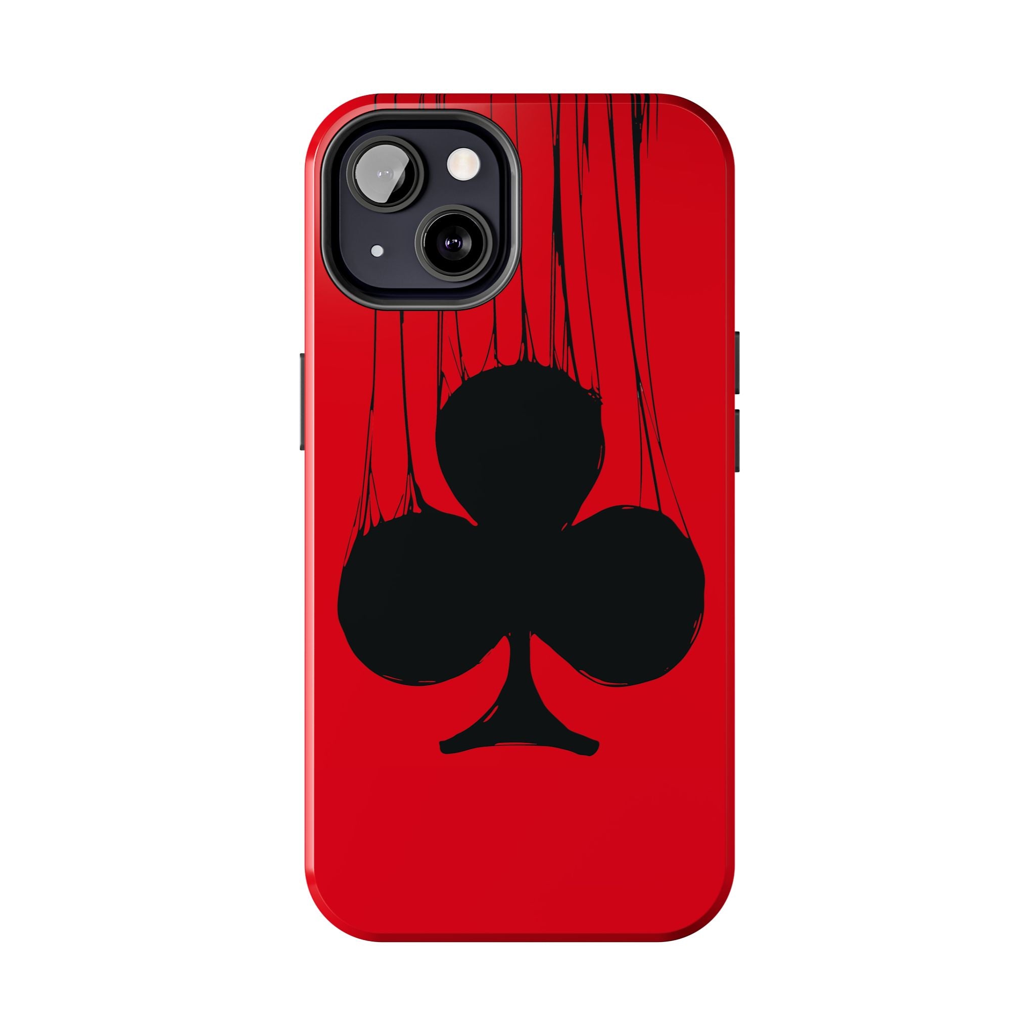 clubs-playing-cards-iphone-tough-case-protective-iphone-cover-card-game-lover-gift-gambling-theme-iphone-case-durable-card-su