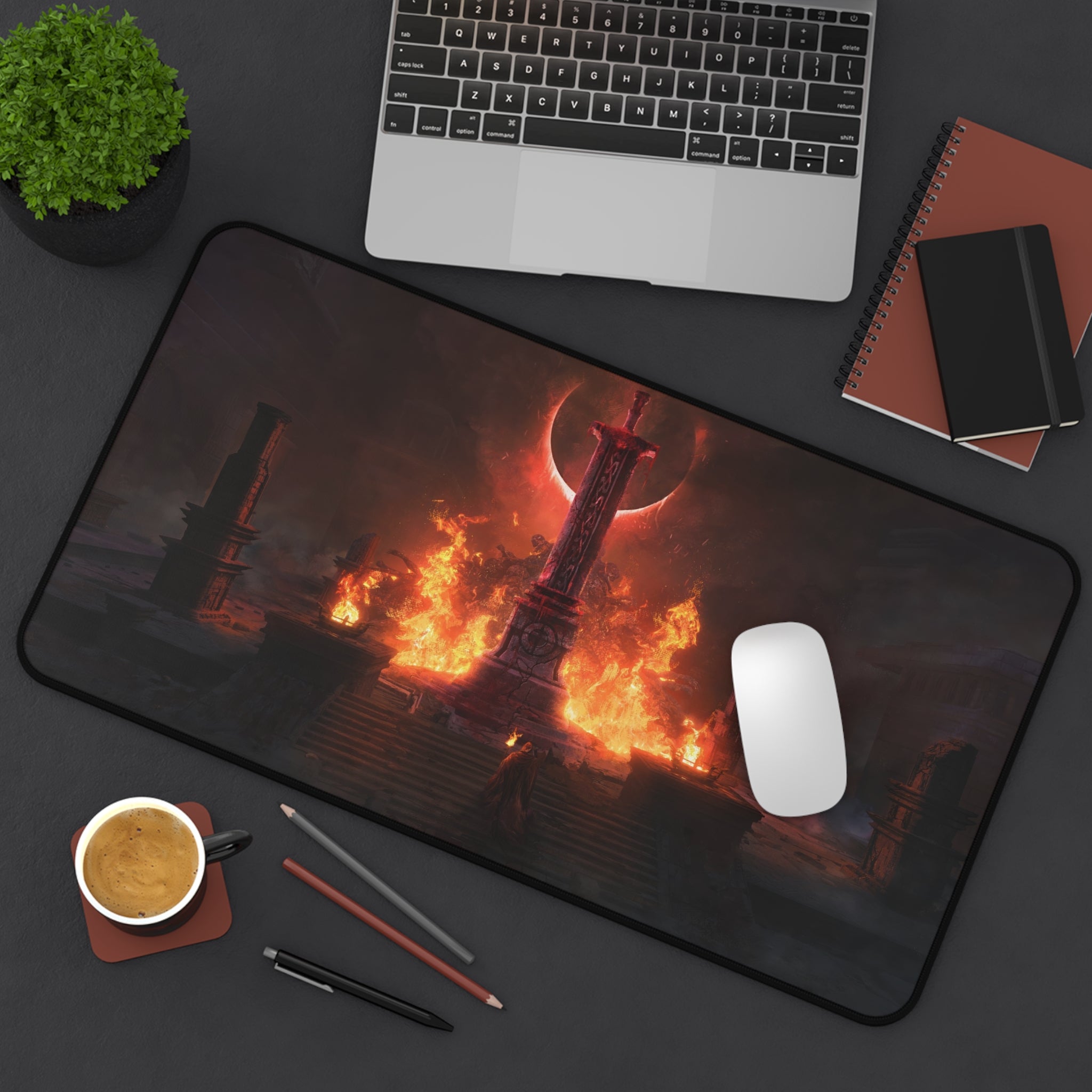 diablo-4-dungeon-burning-gaming-mouse-pad-xl-desk-mat-extended-desk-pad-diablo-iv-large-computer-mat