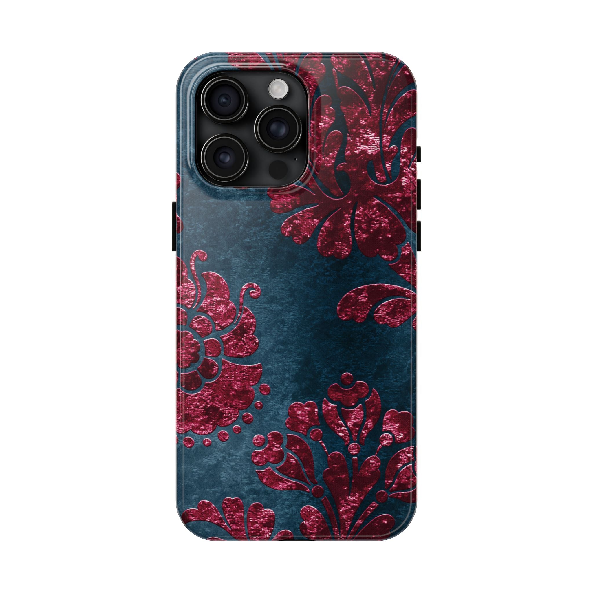 embossed-burgundy-velvet-tough-iphone-case-protective-iphone-cover-heavy-duty-iphone-case-rugged-phone-case-durable-smartphon