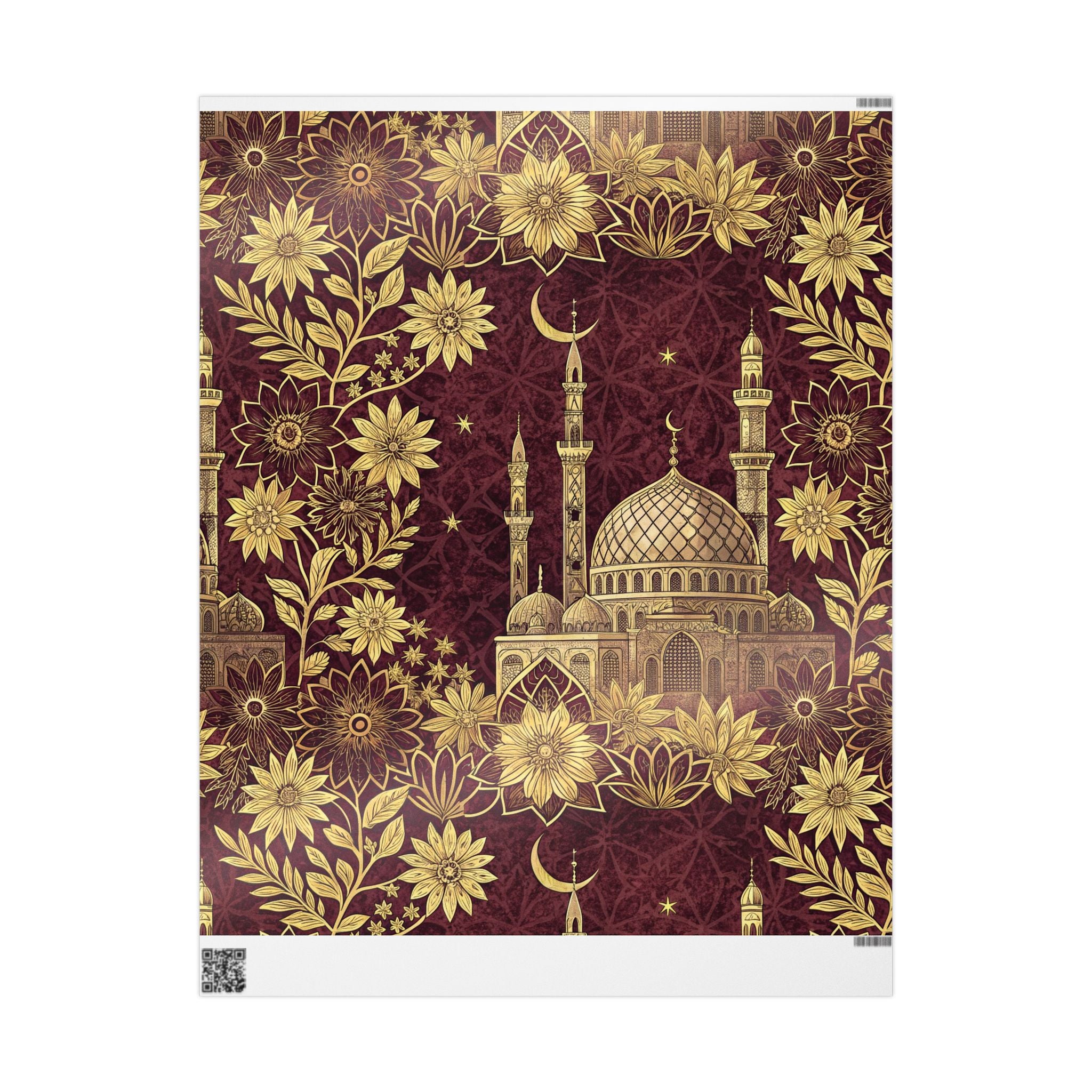 ramadan-night-wrapping-papers-islamic-celestial-gift-wrap-mosque-silhouette-eid-holiday-supplies-festive-present-packaging-re
