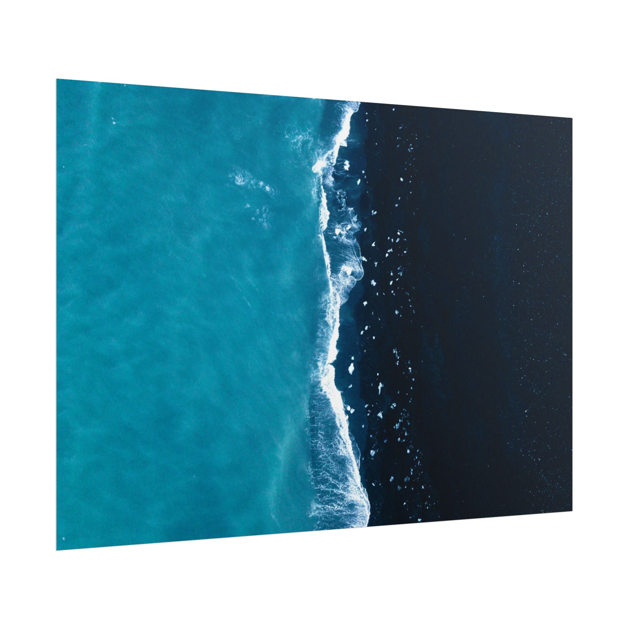 ocean-minimalist-decor-poster-print-beach-wall-art-coastal-photography-blue-ocean-print-sand-landscape-home-office-decoration