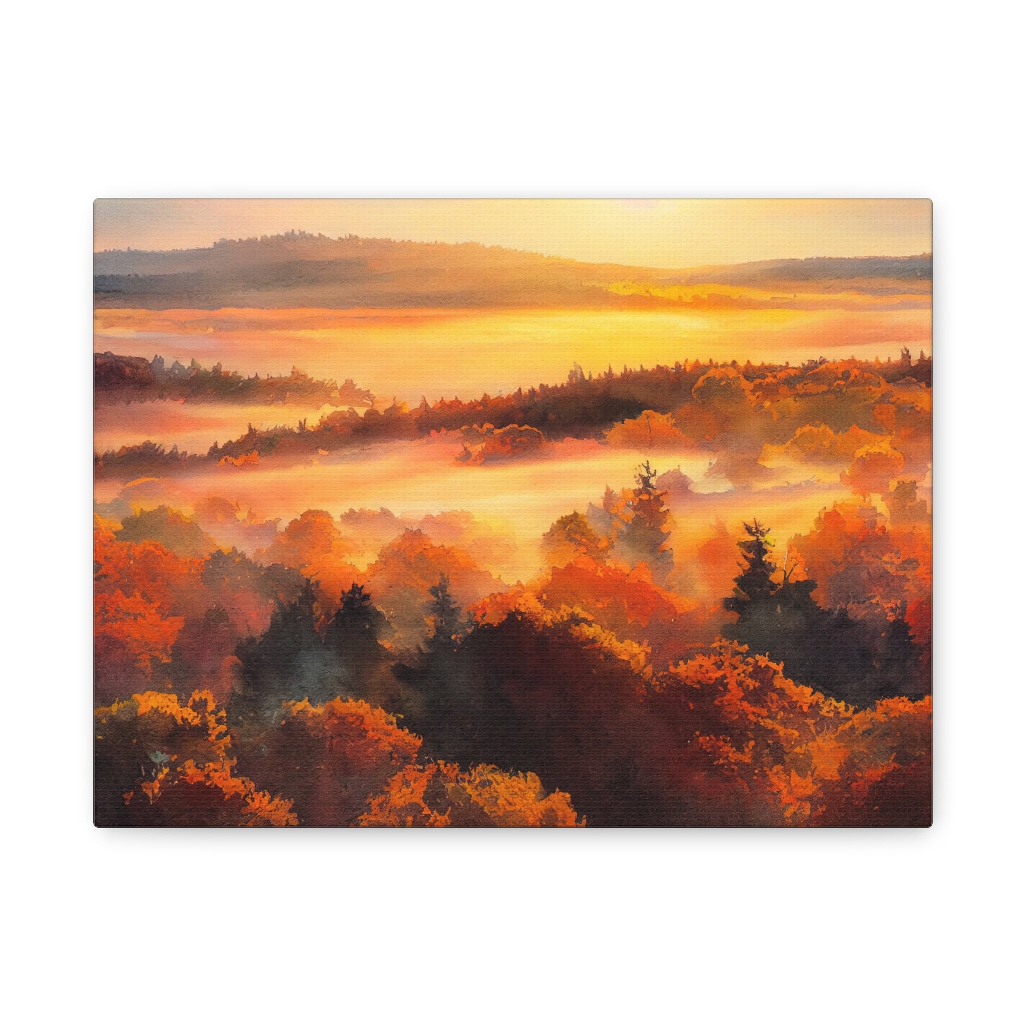 watercolor-fall-canvas-wall-art-fall-sunset-tree-print-stretched-matte-canvas-home-decor-autumn-decor-gift-for-nature-lovers