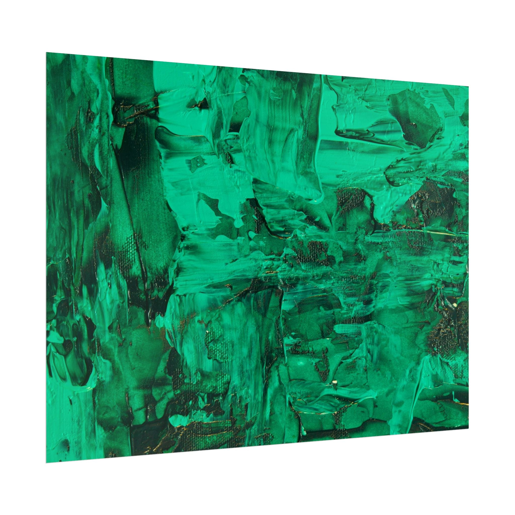 Abstract Green Poster Wall Art, Home Decor, Office Decor, Green Canvas Bedroom, Green Poster Print, Modern Art, Green Wall Decor