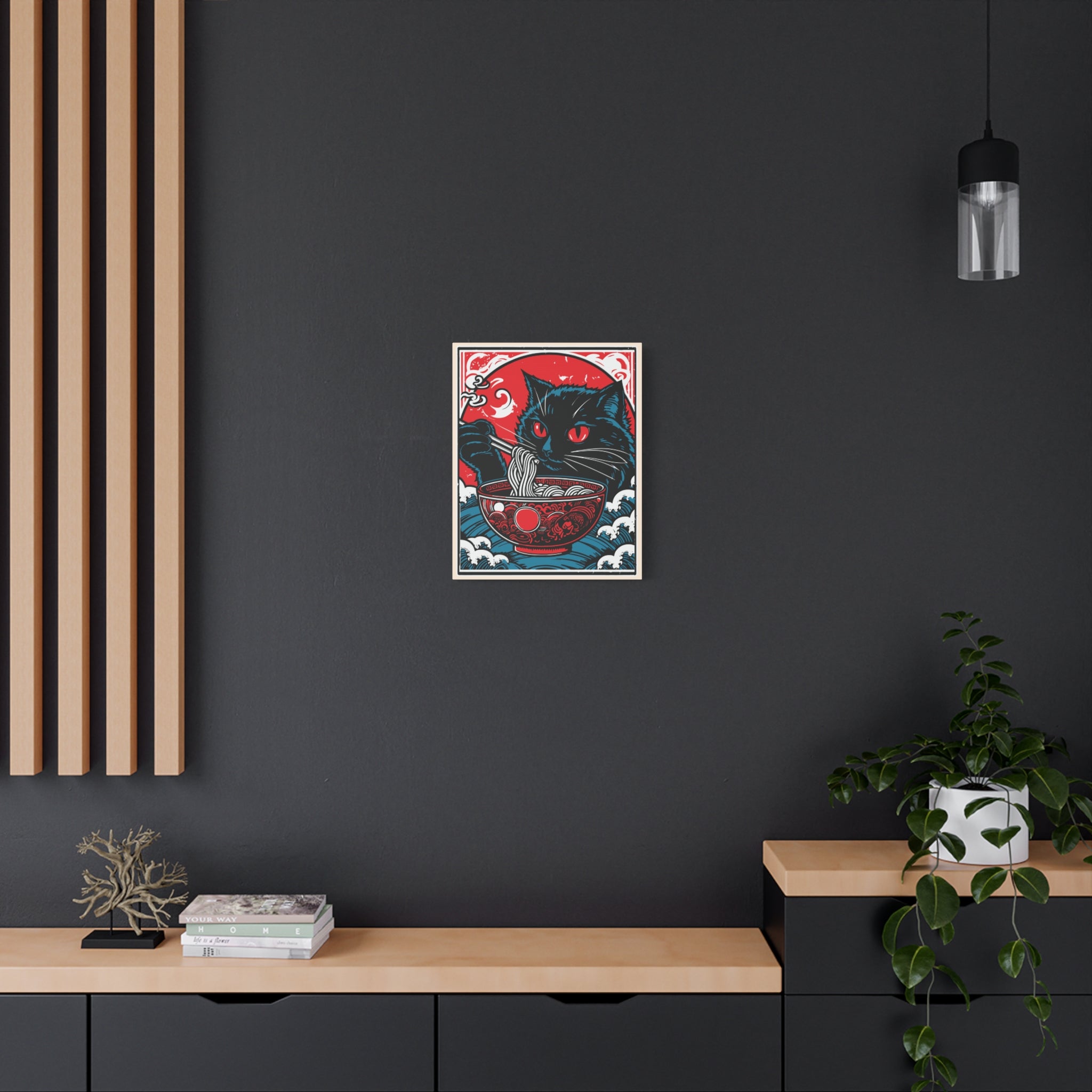 canvas-print-cat-eating-ramen-noodle-retro-japanese-decor-wall-art-living-room-decoration-matte-stretched-home-decor-cute