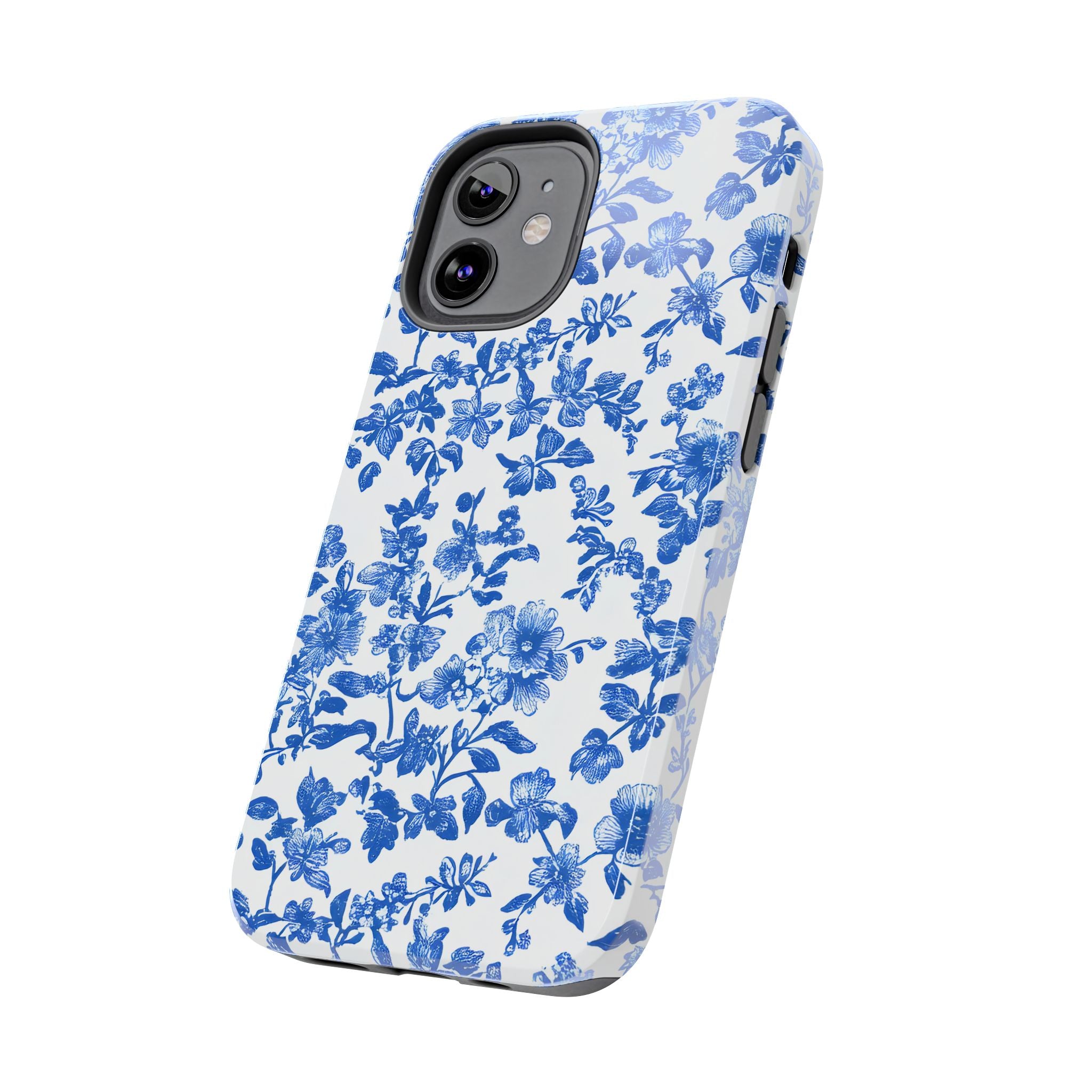 french-toile-floral-tough-iphone-case-blue-iphone-cover-protective-iphone-case-hard-shell-iphone-case-vintage-design-phone-ca