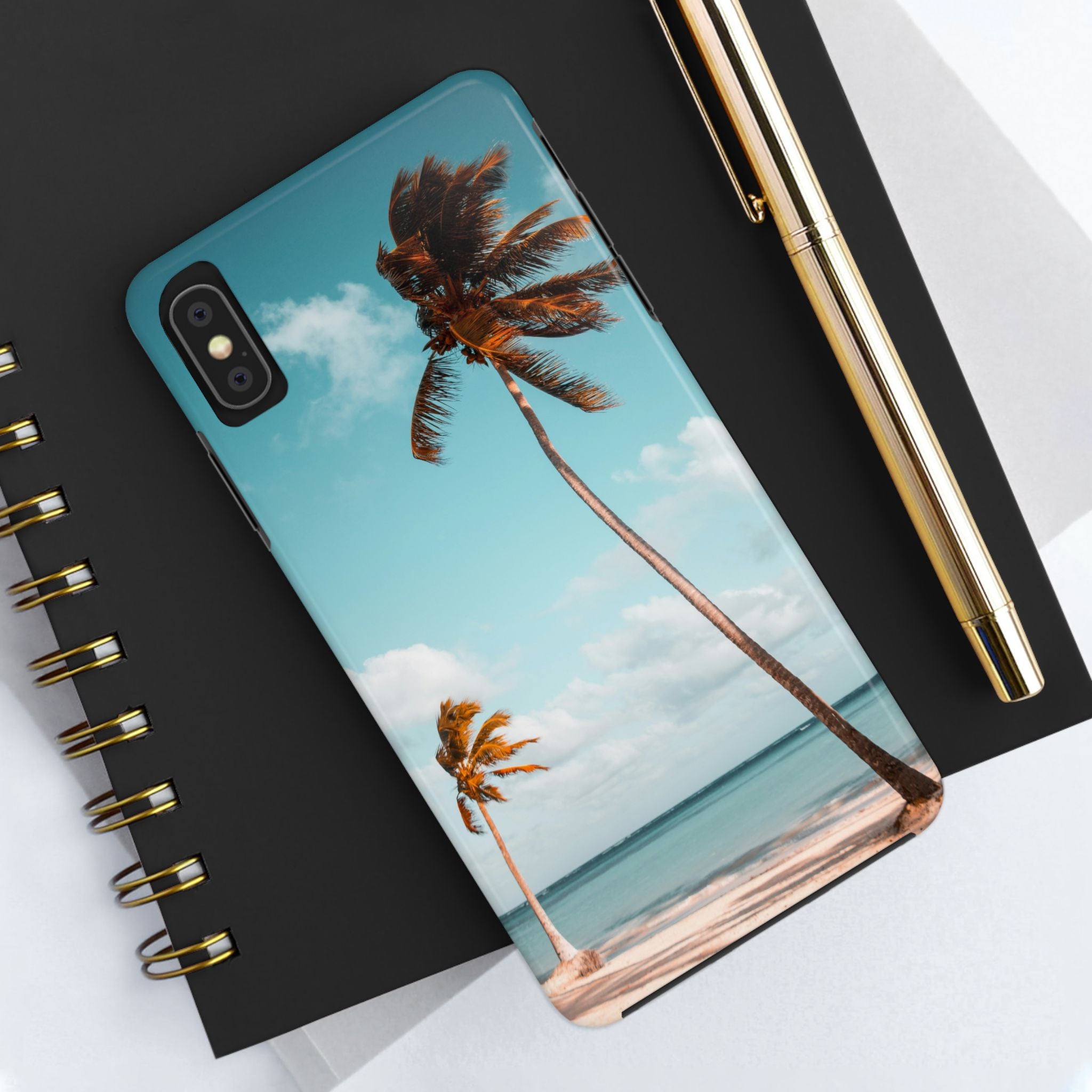 palm-tree-iphone-tough-case-stylish-protective-iphone-cover-beach-lover-gift-summer-accessory-trendy-tropical-smartphone-shel