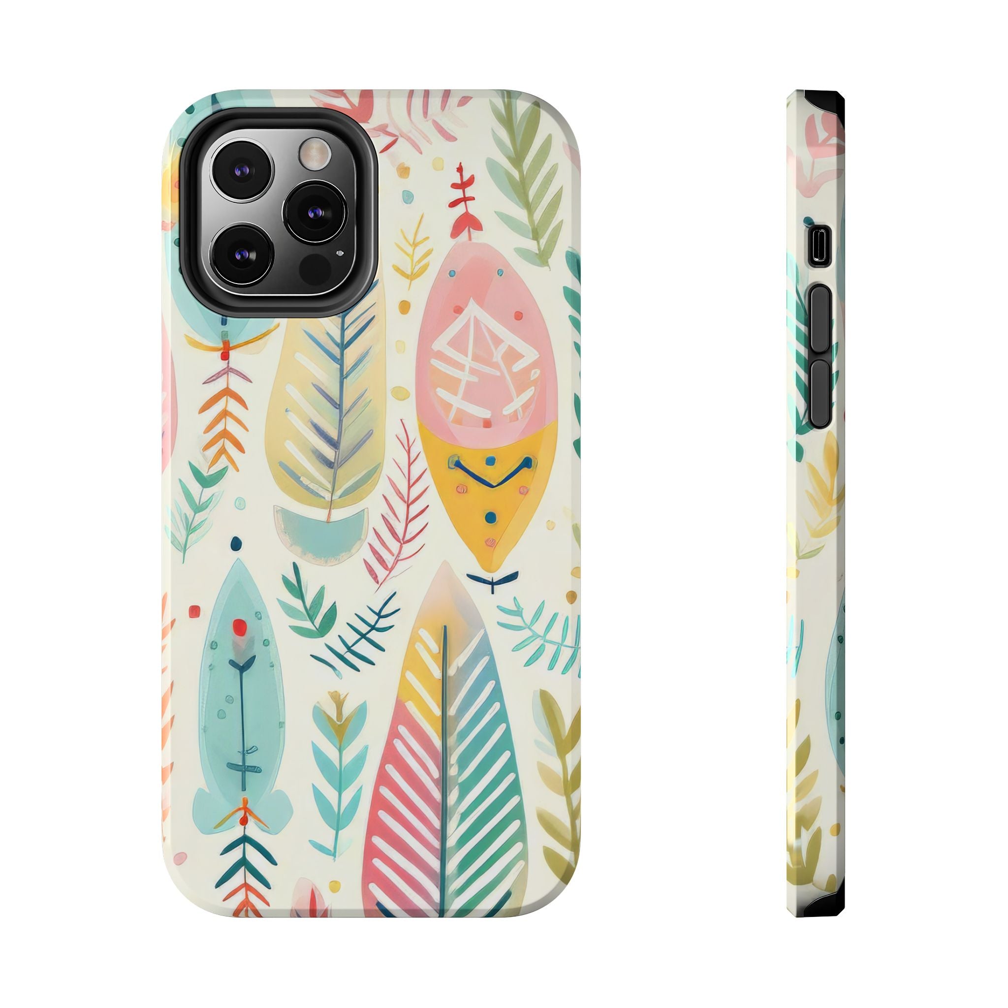 boho-floral-pastel-iphone-tough-case-protective-iphone-cover-artistic-iphone-case-stylish-tech-accessory-unique-gift-iphone-c