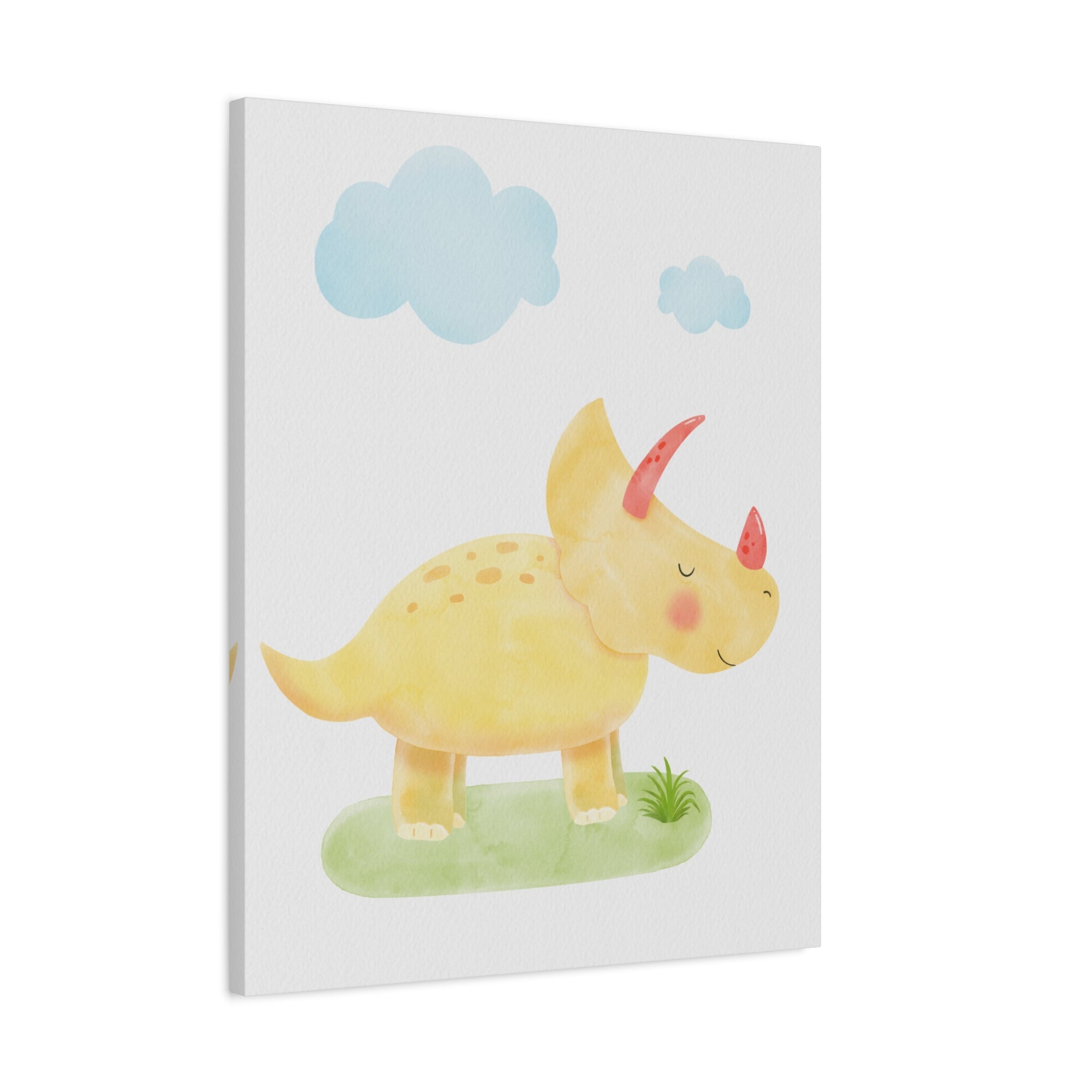 canvas-wall-art-cute-yellow-dino-nursery-decor-baby-dinosaur-print-nursery-art-cute-dinosaur-decoration-baby-nursery-dinosaur