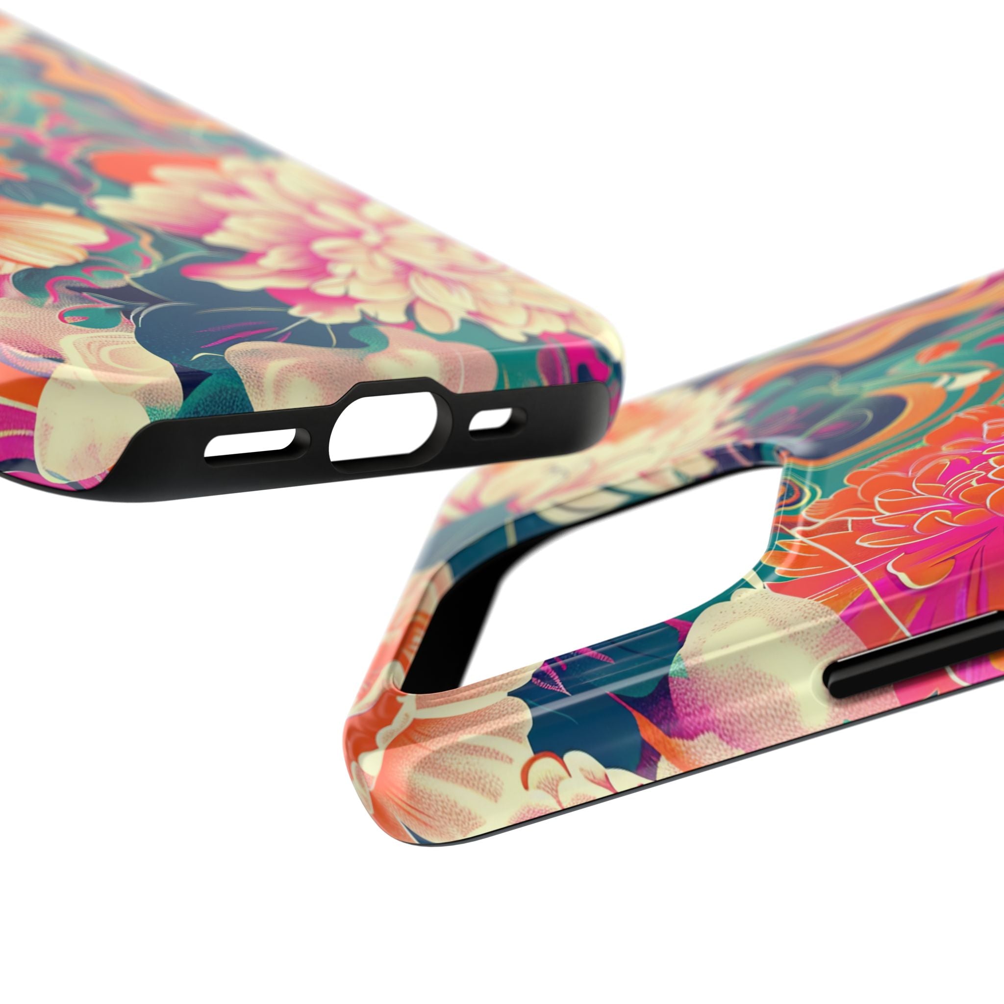 iphone-tough-case-retro-japanese-flowers-floral-phone-cover-vintage-japanese-style-protective-phone-case-asian-floral-design-