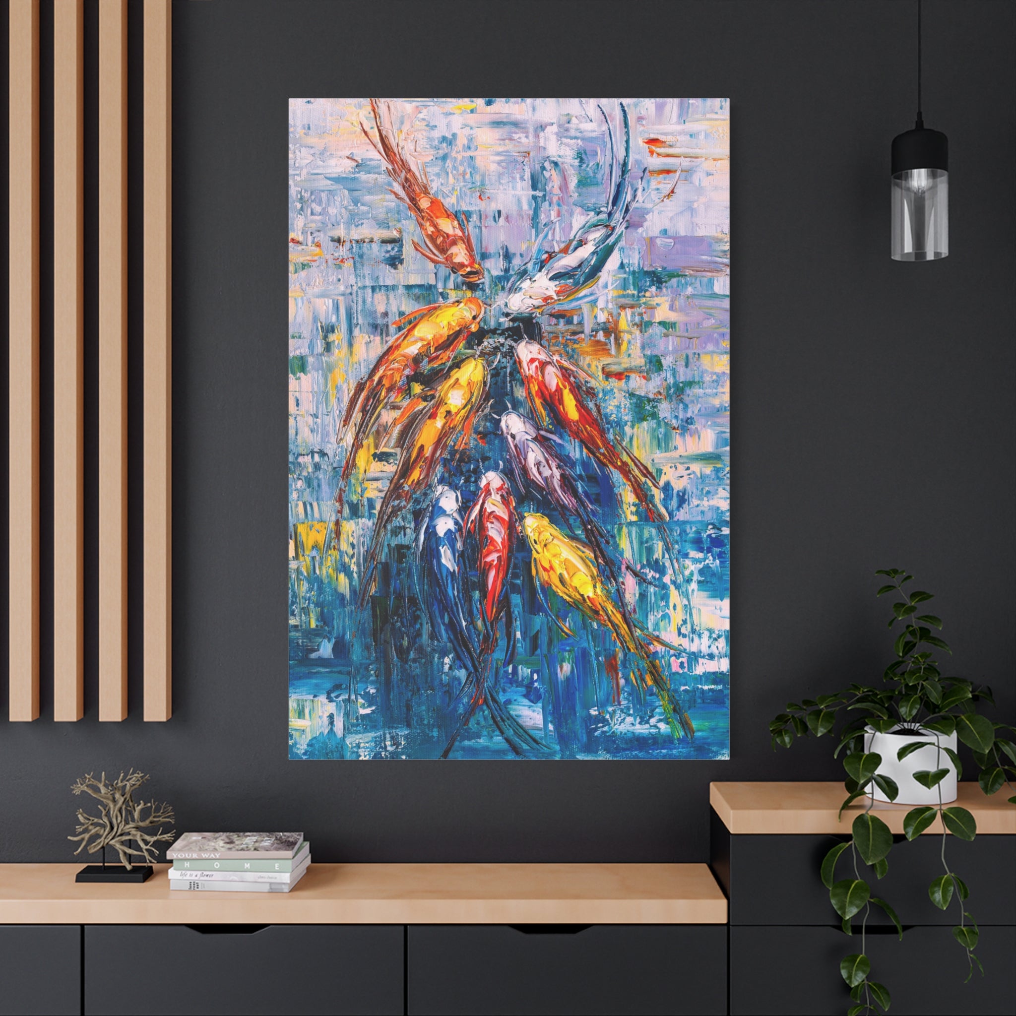 canvas-print-koi-fish-wall-art-decor-japanese-oil-painting-for-living-room-stretched-matte-canvas-home-decor-wall-hanging